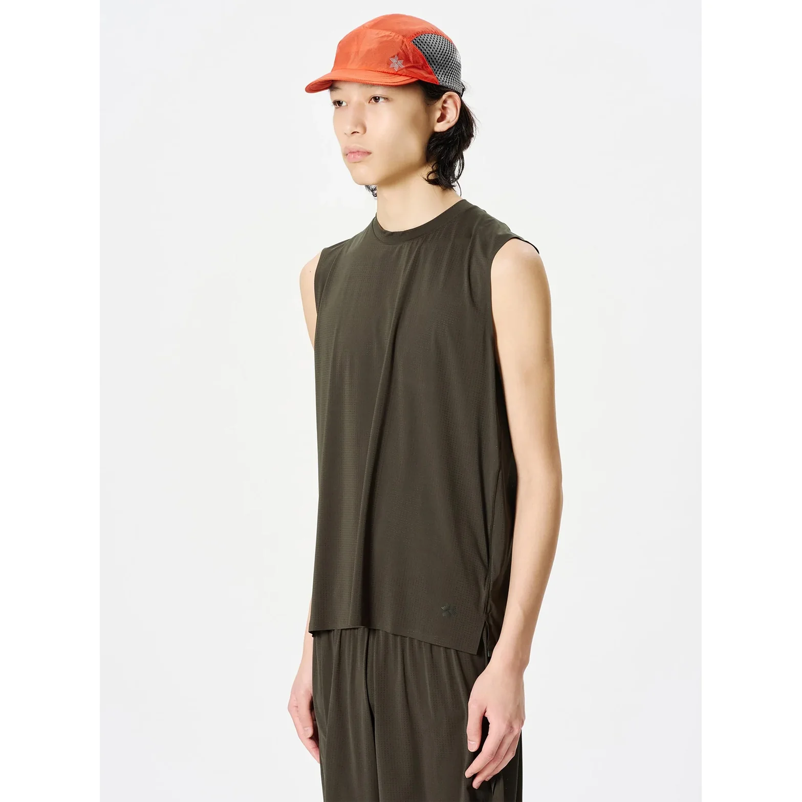Men's Air Pit Tank Jet Brown - Image 3