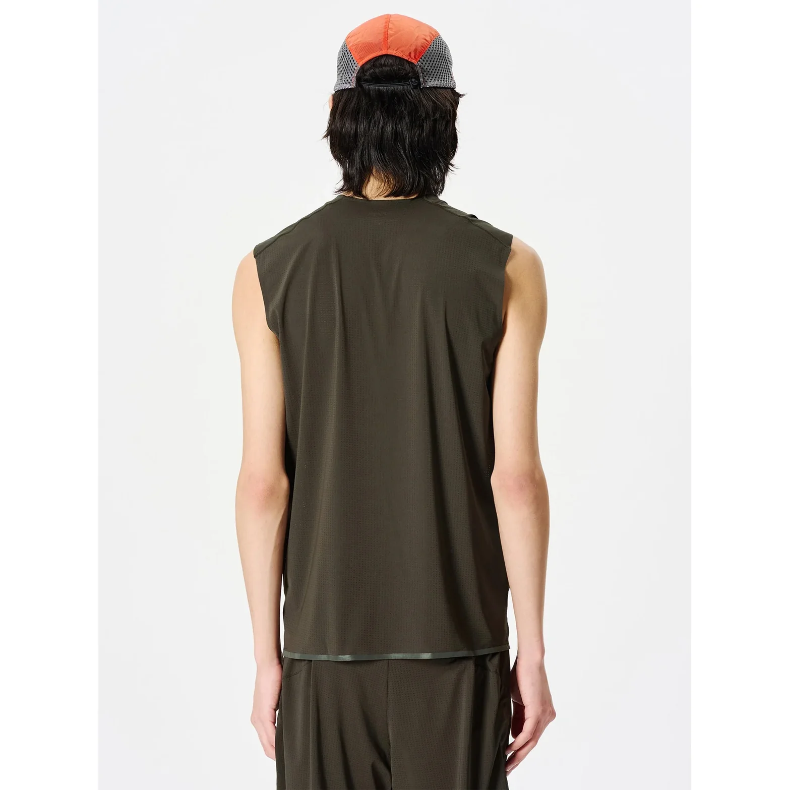 Men's Air Pit Tank Jet Brown - Image 4