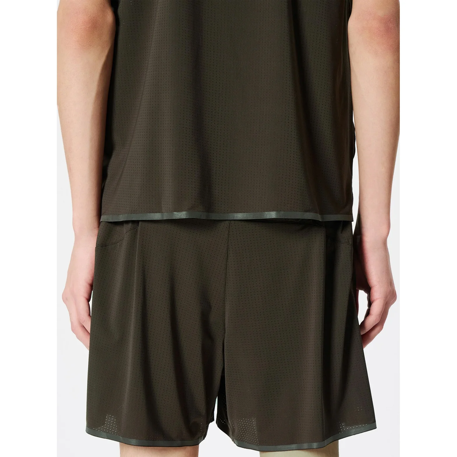 Men's Air Pit Tank Jet Brown - Image 5