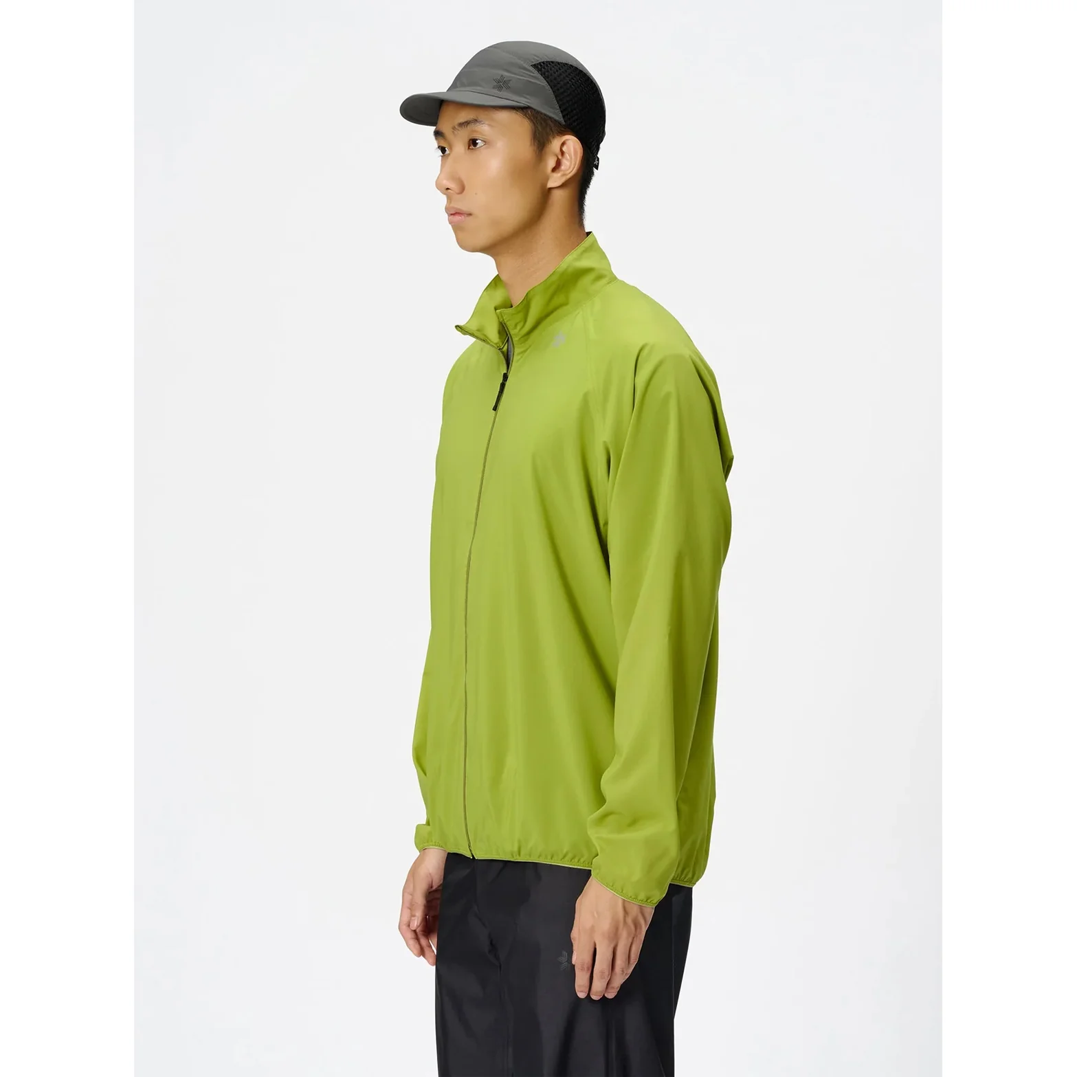 Men's Floating Wind Shell Jacket Black - Image 3