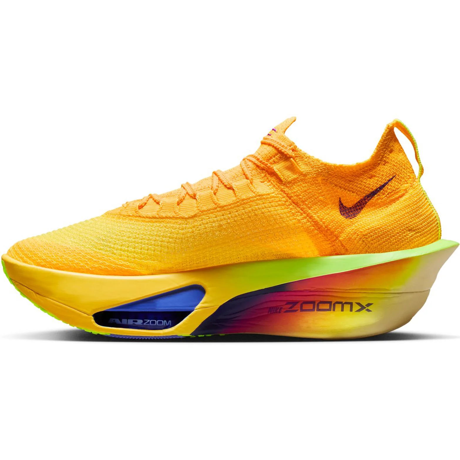 Men's Alphafly 3 Running Shoes Laser Orange / Citron Pulse / Volt Ice / Indigo Burst - Image 2