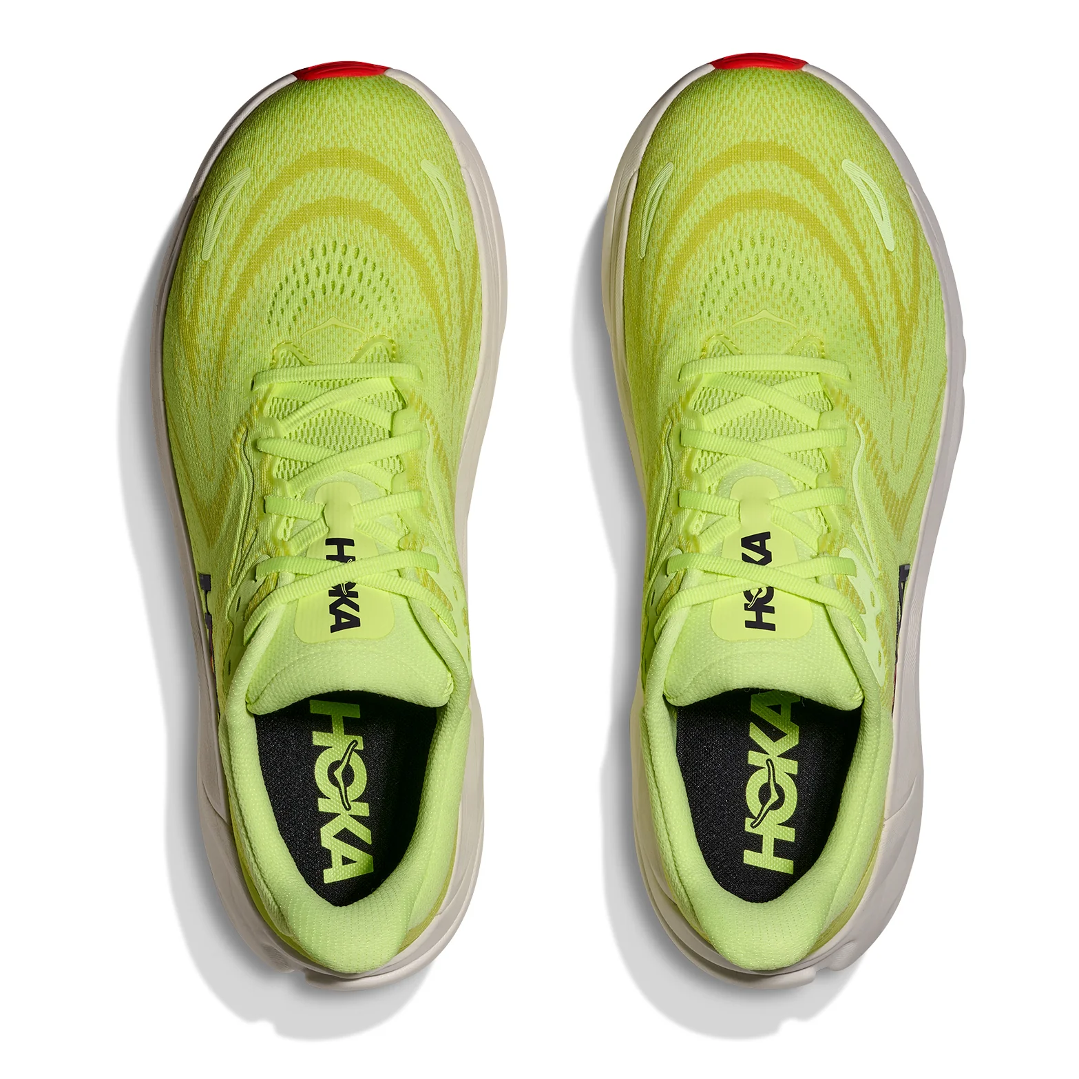 Men's Arahi 8 Running Shoes Neon Yuzu / Neon Flame - Image 3