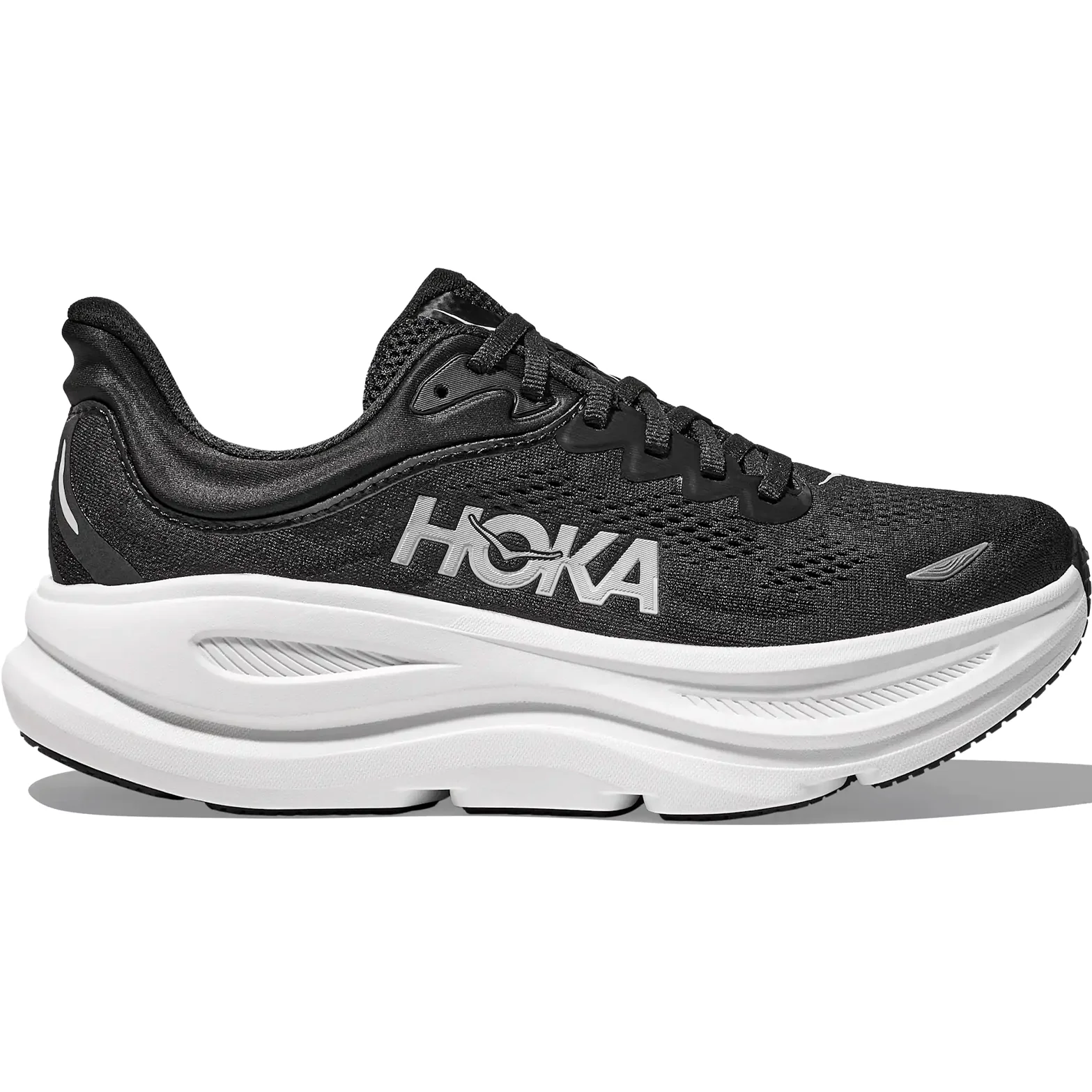Men's Bondi 9 Running Shoes Black / White