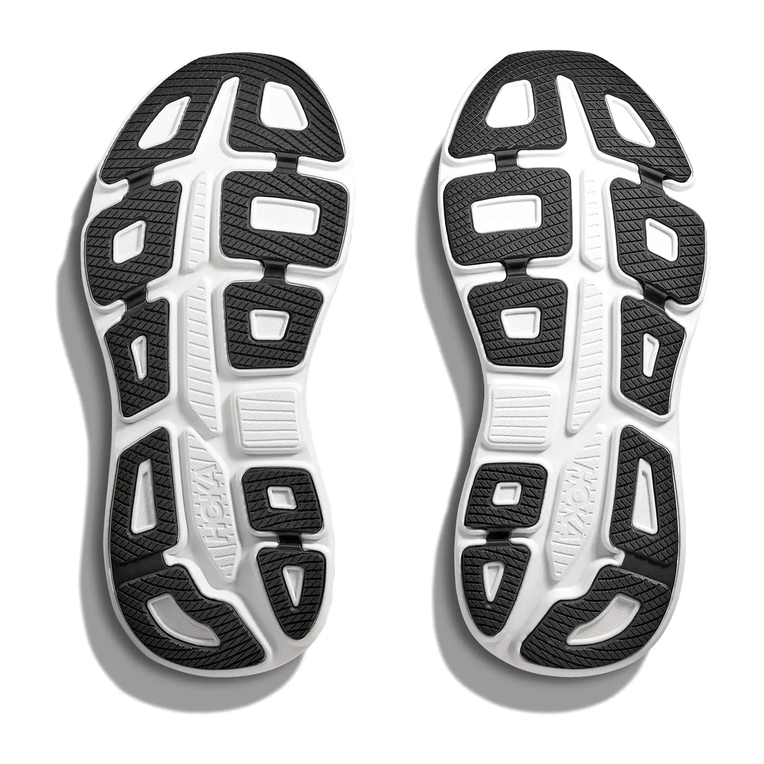 Men's Bondi 9 Running Shoes Black / White - Image 4