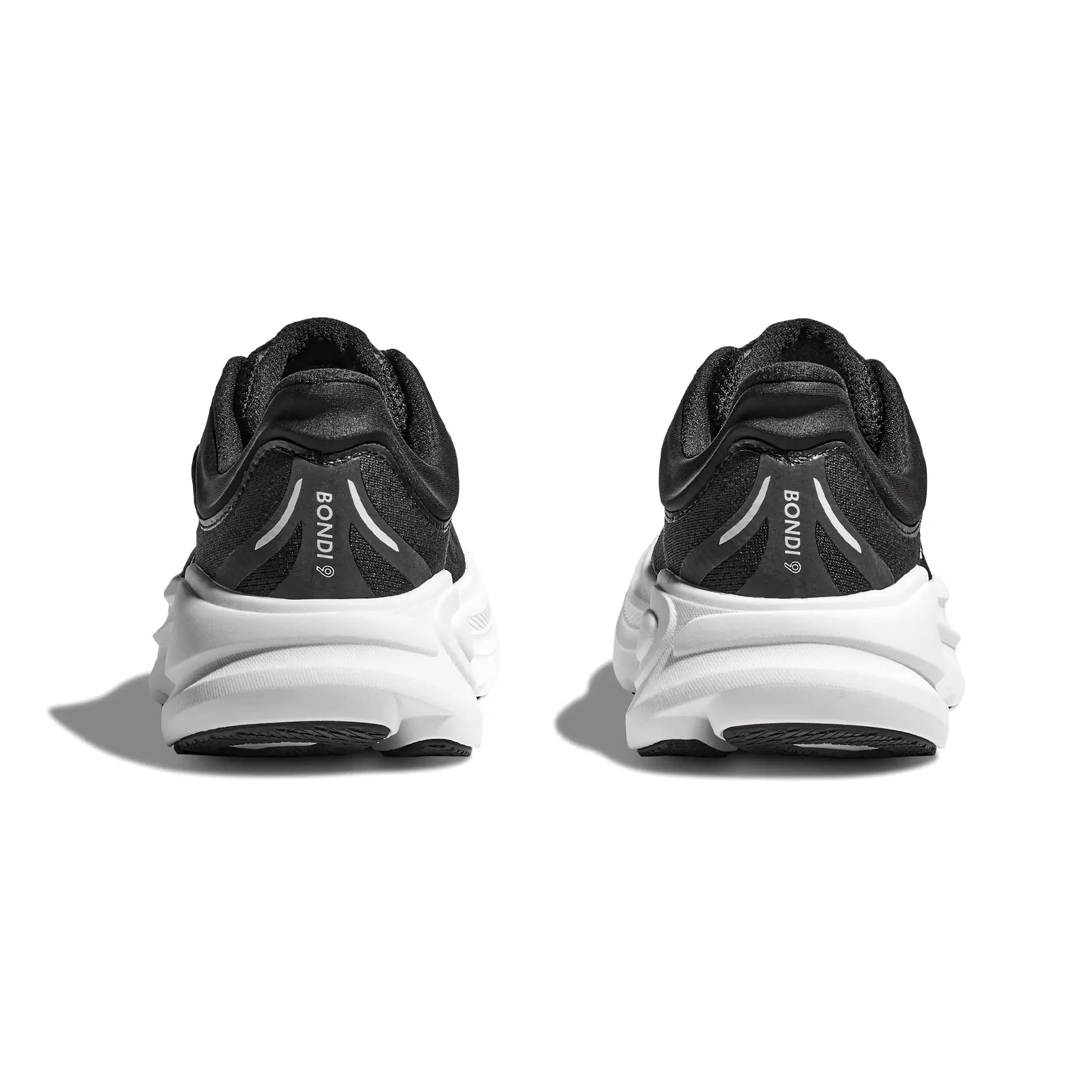 Men's Bondi 9 Running Shoes Black / White - Image 5