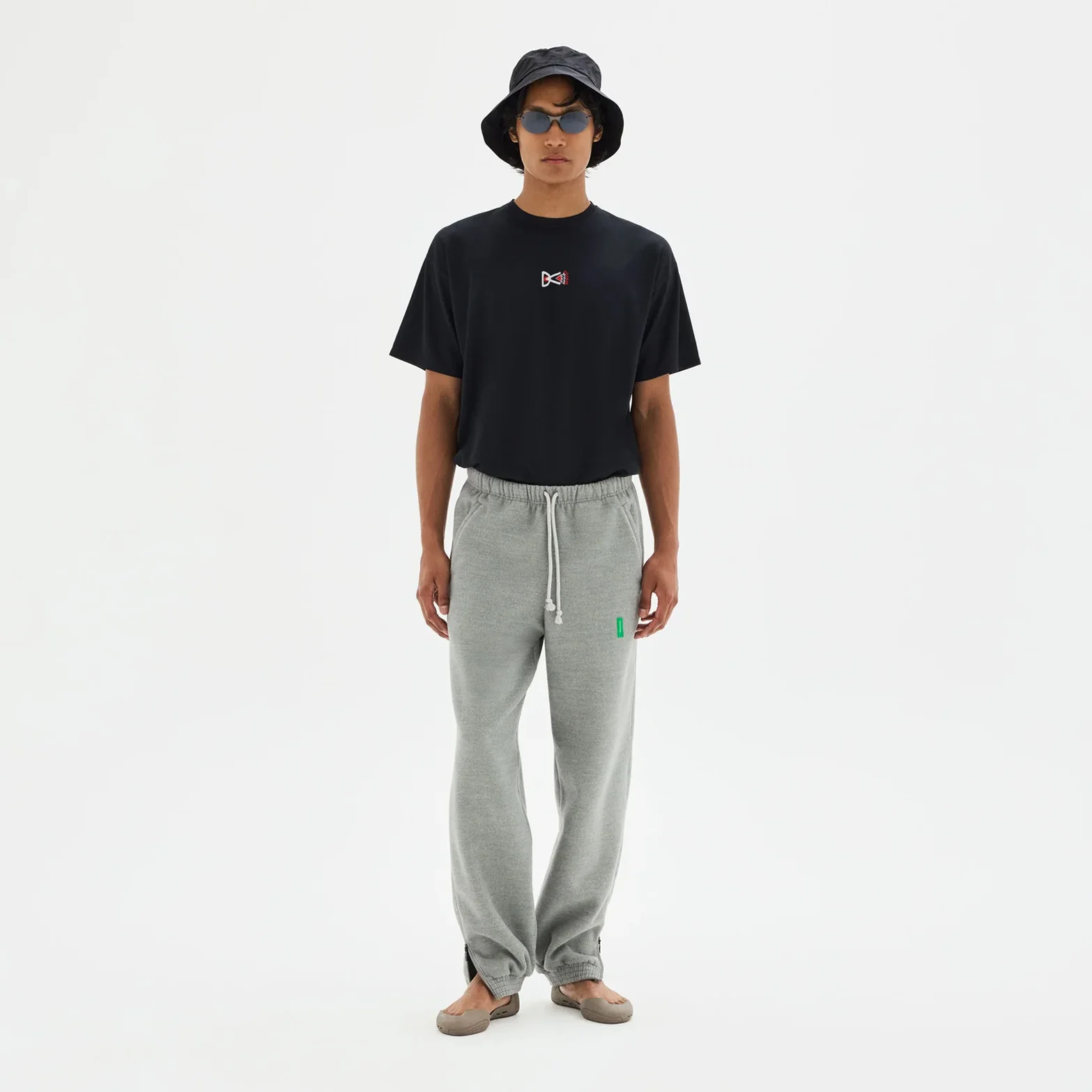Men's Boxy Training Tee Black - Image 4