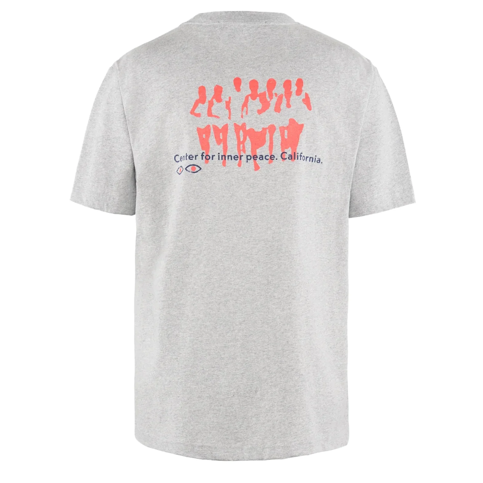 Men's California Cotton Tee NB Vintage Heather Grey - Image 2