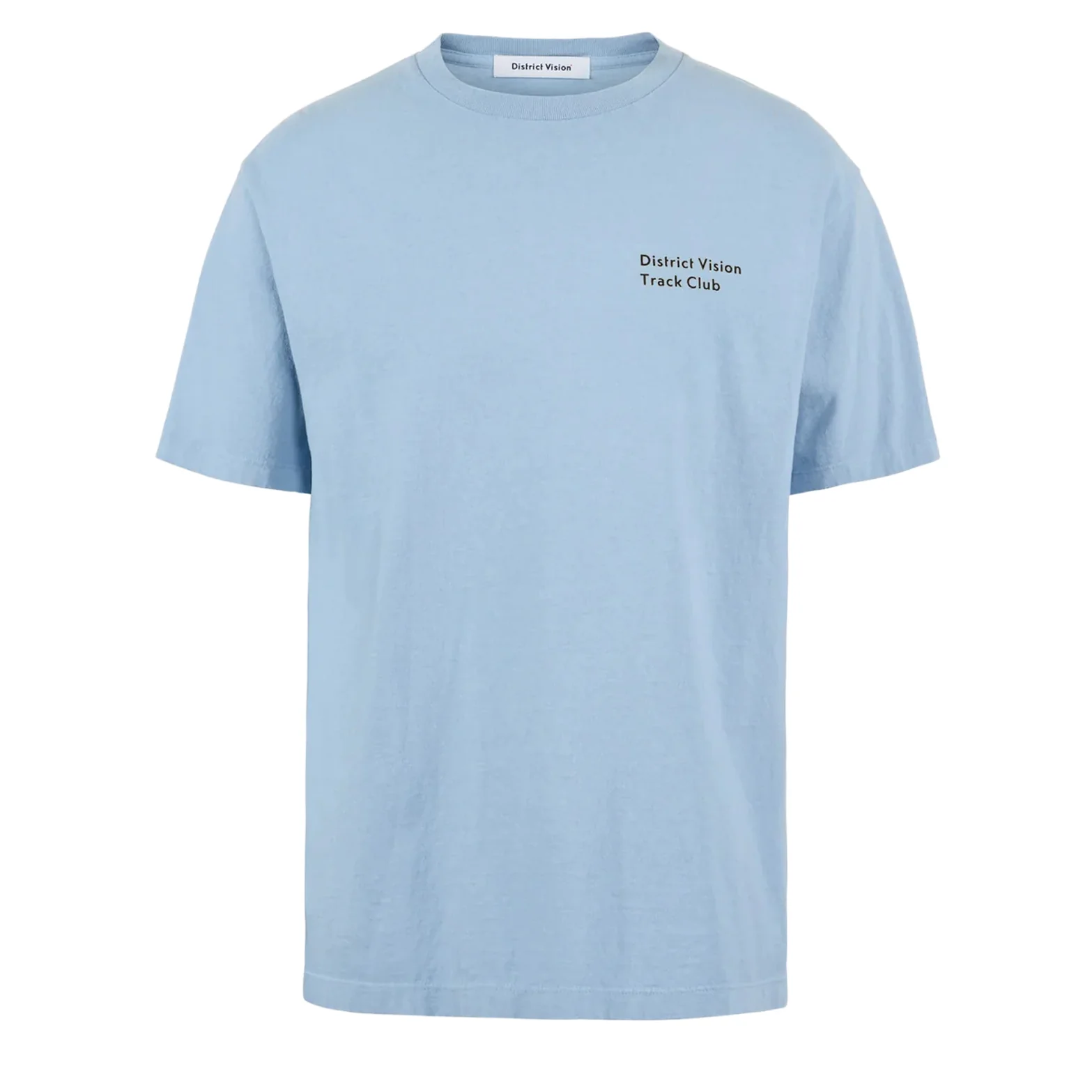 Men's California Cotton Tee Track Club Light Blue