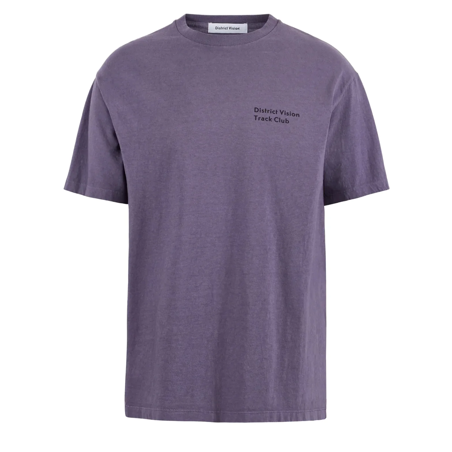 Men's California Cotton Tee Track Club Vintage Plum