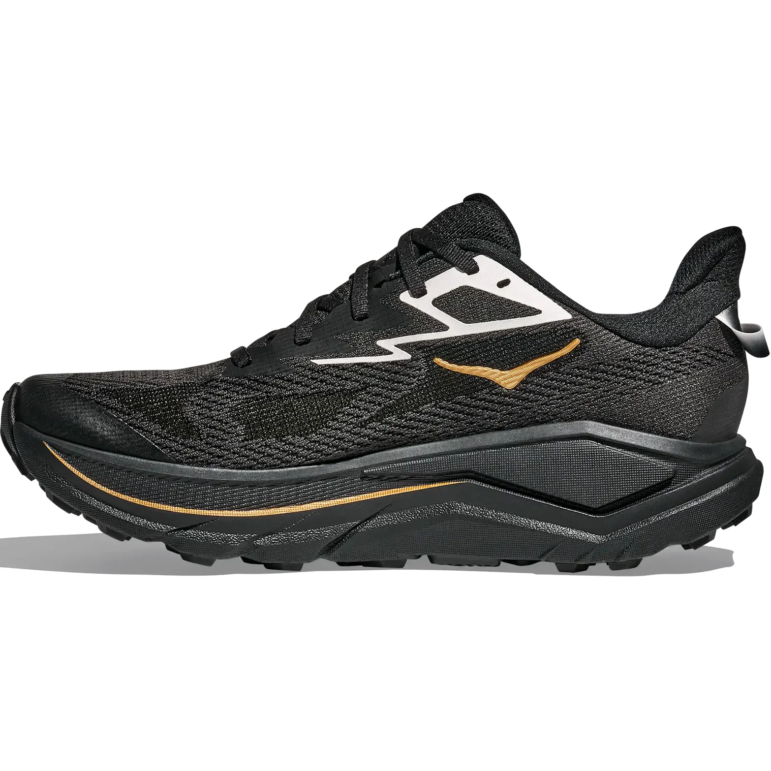 Men's Challenger 8 Koshi Tan-Tan Trail Running Shoes Black / Gold - Image 2