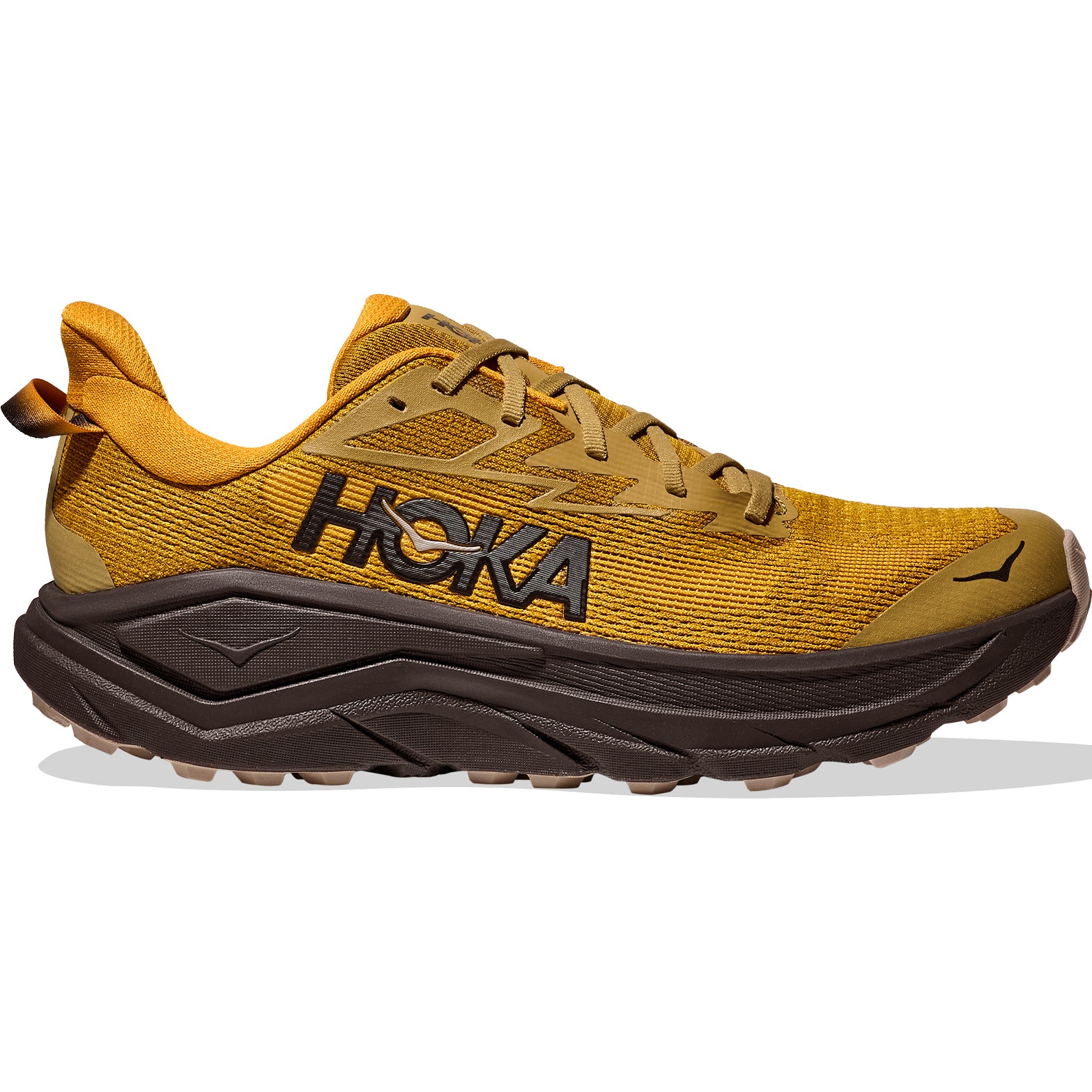 Men's Challenger 8 Trail Running Shoes Mustard Seed / Black