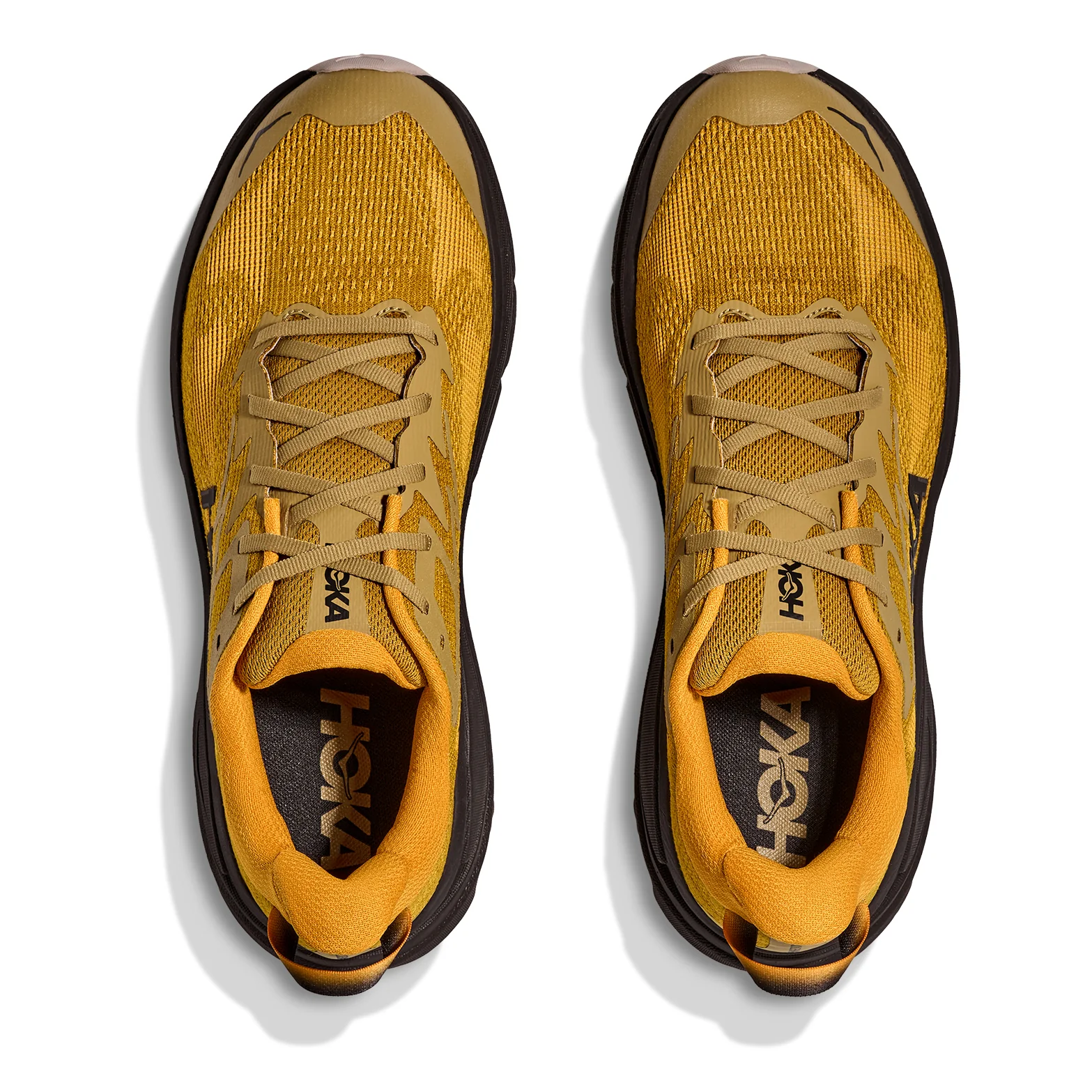 Men's Challenger 8 Trail Running Shoes Mustard Seed / Black - Image 3