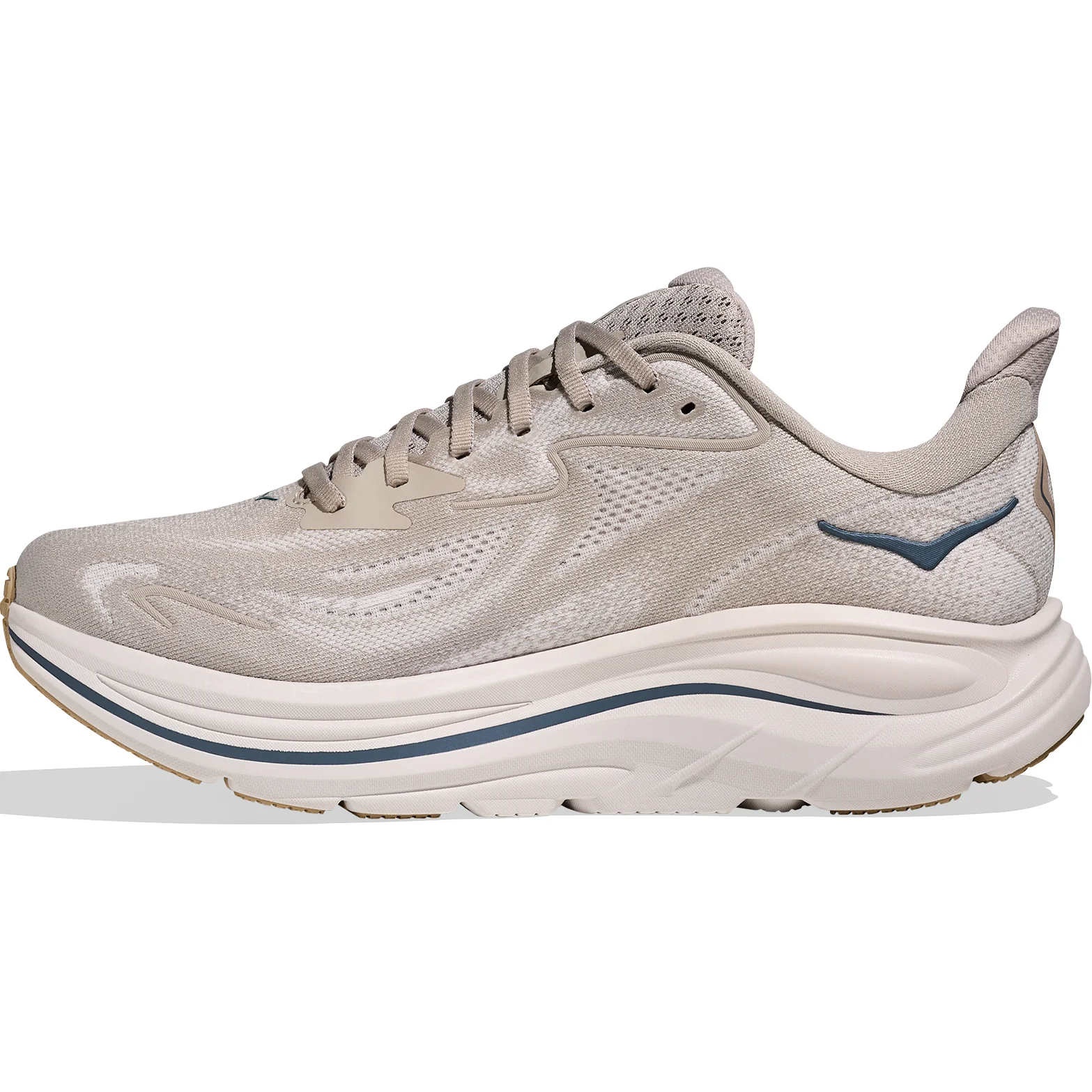 Men's Clifton 10 Running Shoes Putty / Grout - Image 2