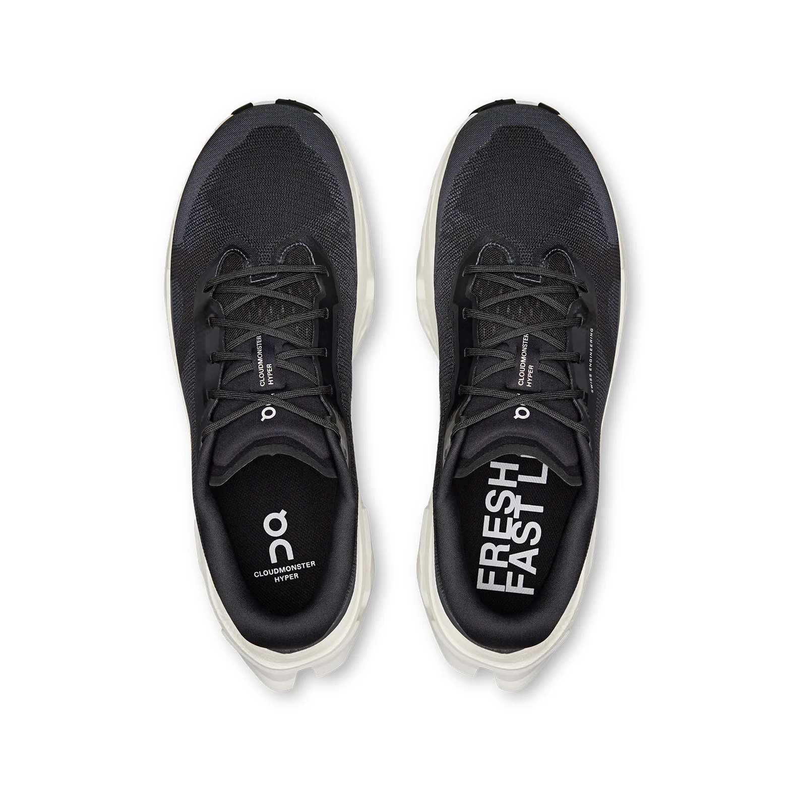 Men's Cloudmonster 3 Hyper Black / Ivory - Image 3