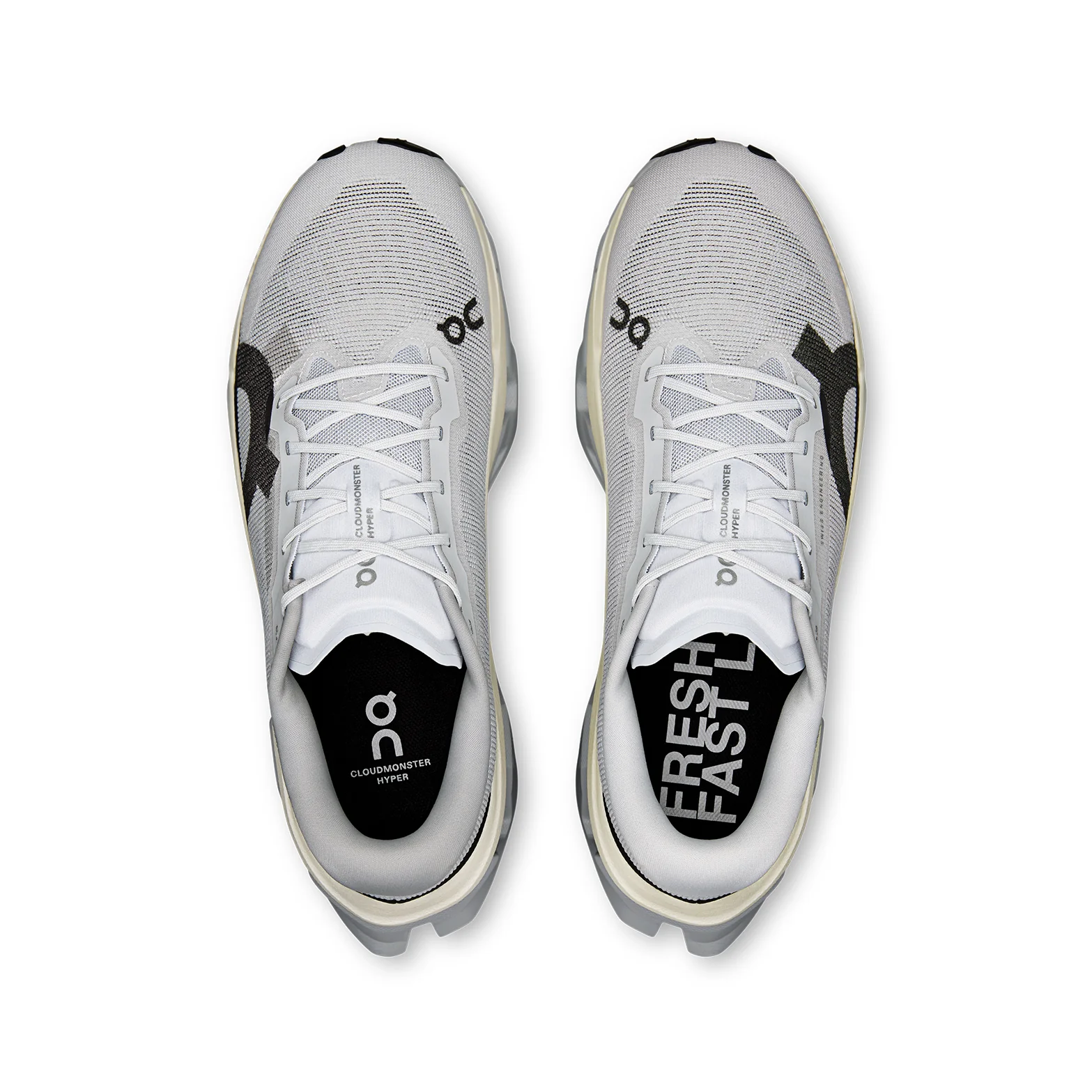 Men's Cloudmonster 3 Hyper Glacier / Black - Image 3