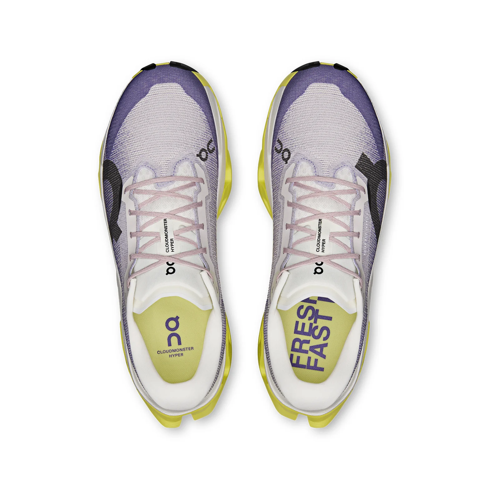 Men's Cloudmonster 3 Hyper Lily / Limelight - Image 3
