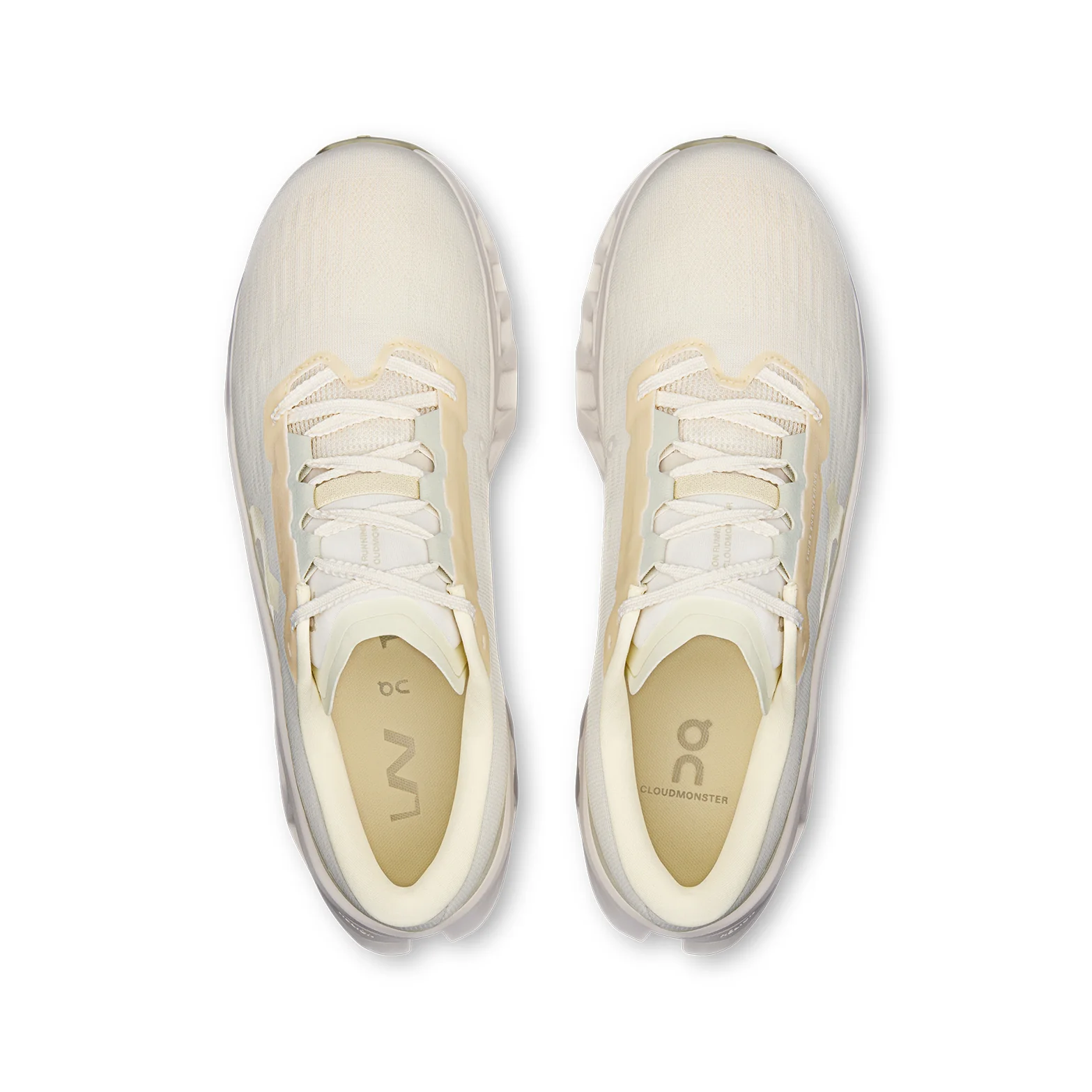 Men's Cloudmonster 3 LN1 Running Shoes Ivory / Ray - Image 3
