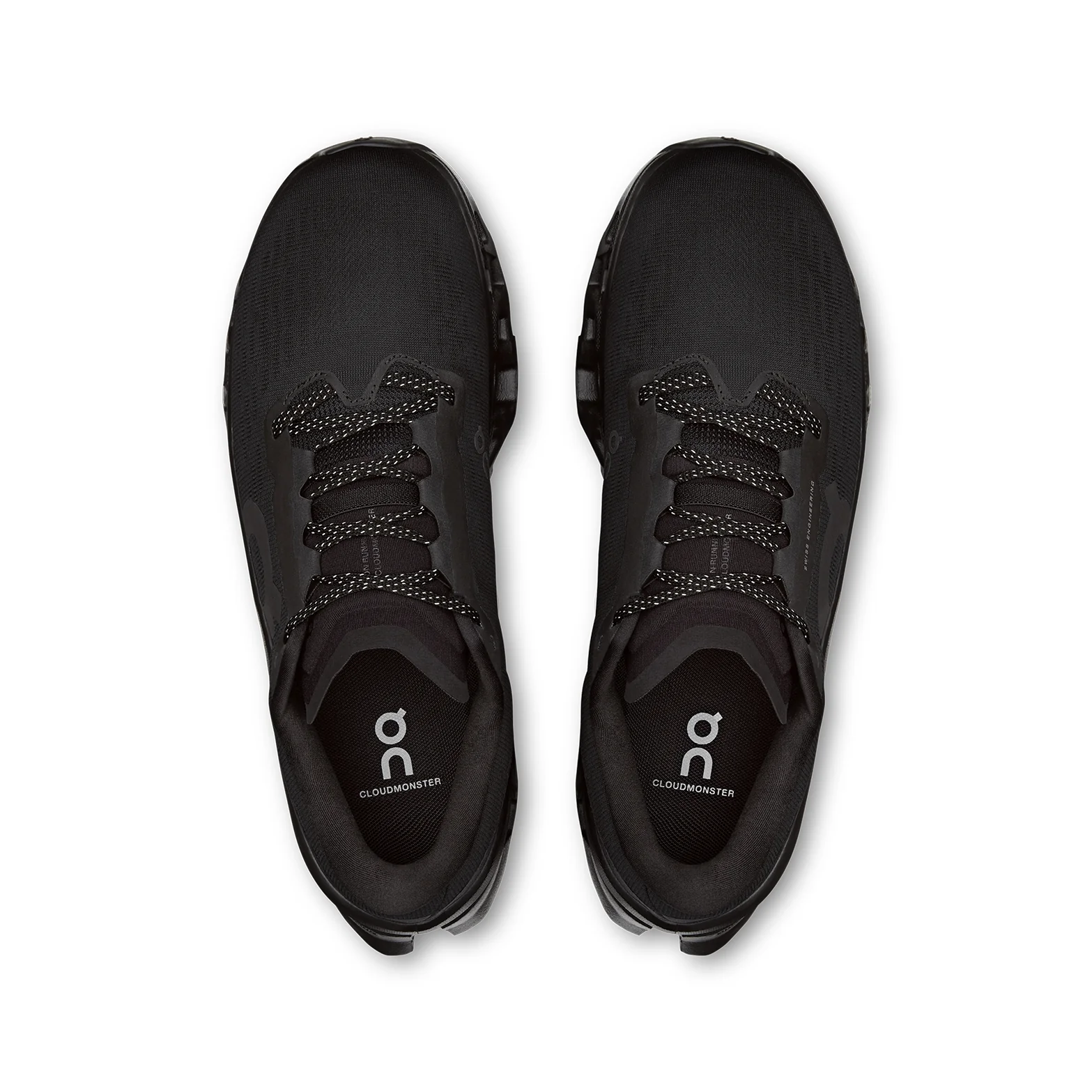 Men's Cloudmonster 3 Running Shoes Black / Black - Image 3