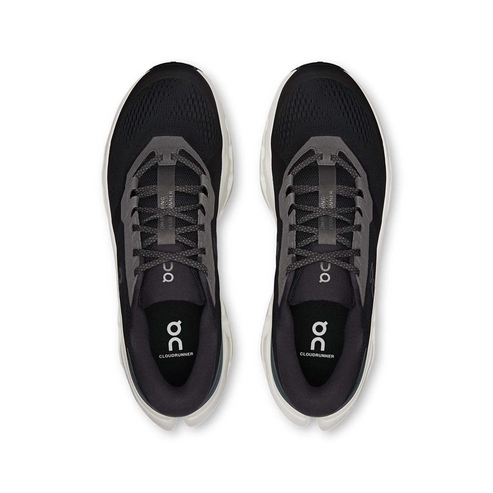 Men's Cloudrunner 3 Running Shoes Black / Ivory - Image 3