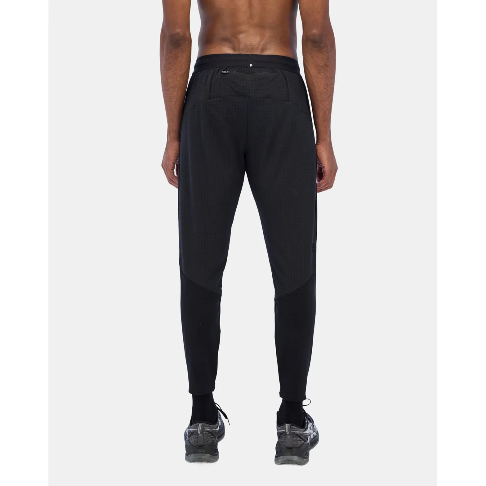 Men's Superwarm Run Pant Black - Image 3