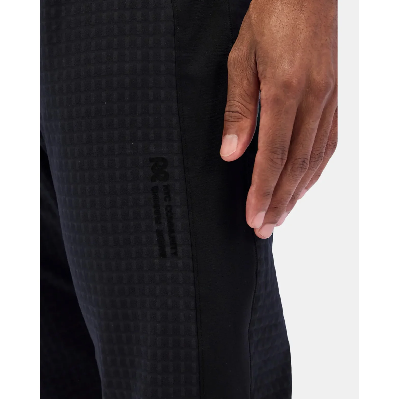 Men's Superwarm Run Pant Black - Image 5