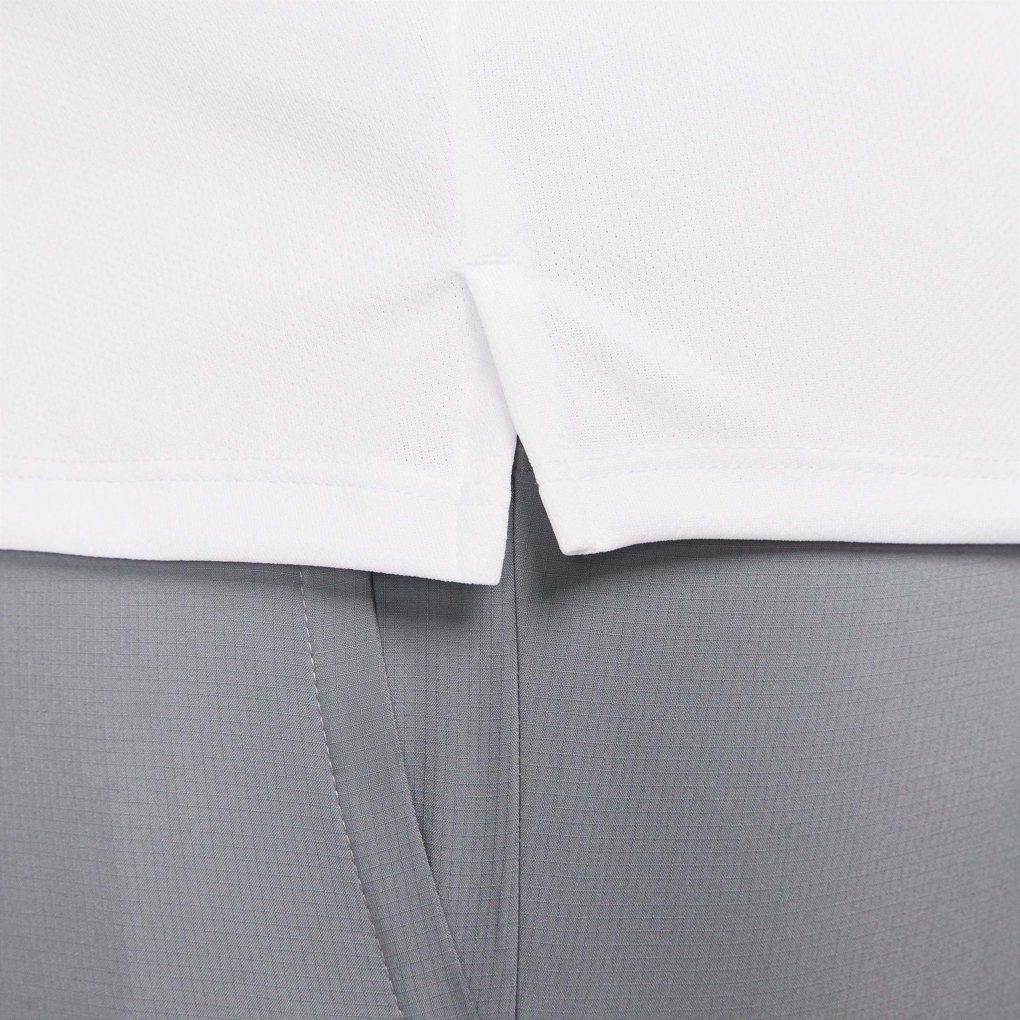 Nike Men's Dri-FIT Miler Tank White / Reflective Silver - Image 4