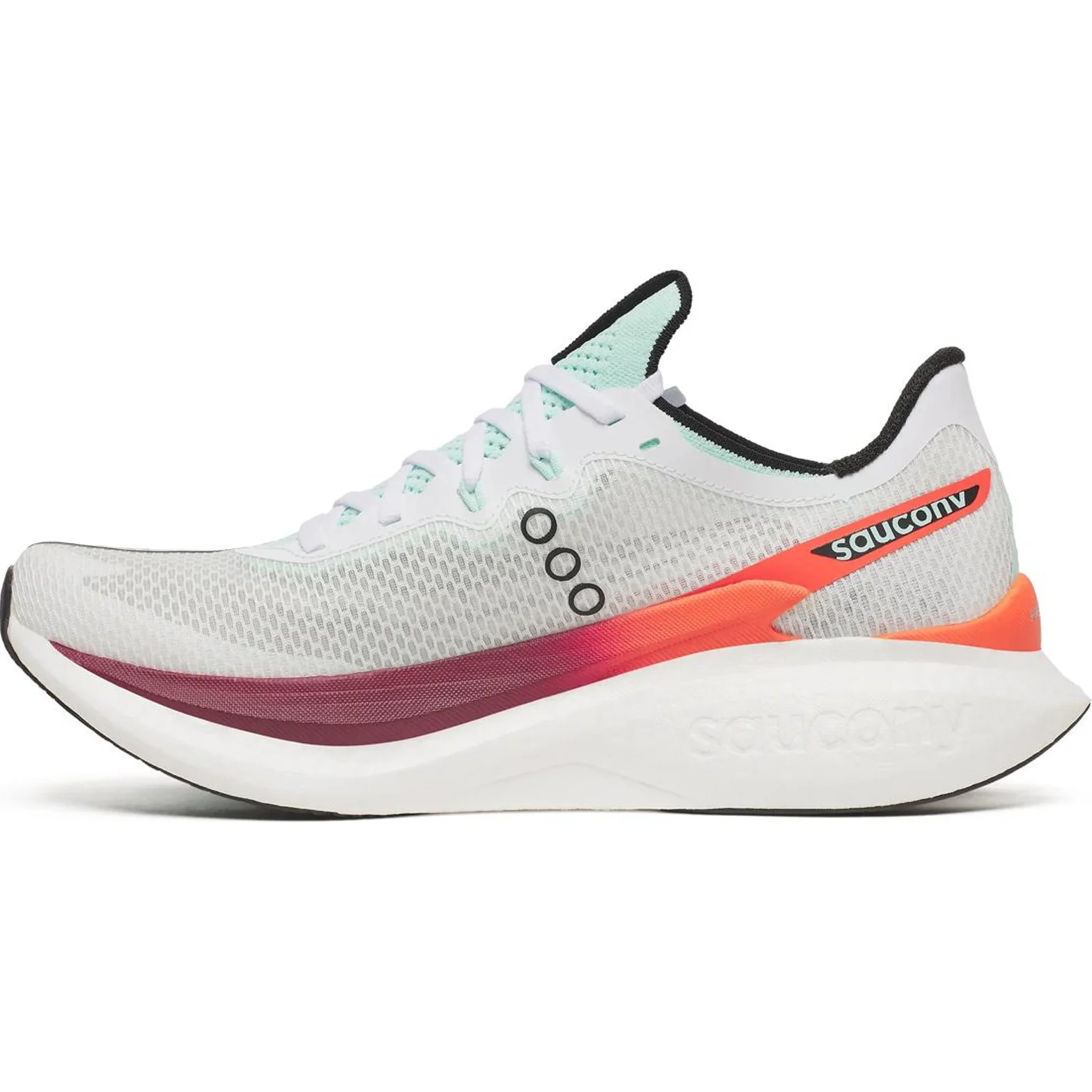 Men's Endorphin Pro 5 Running Shoes White / Crimson - Image 2