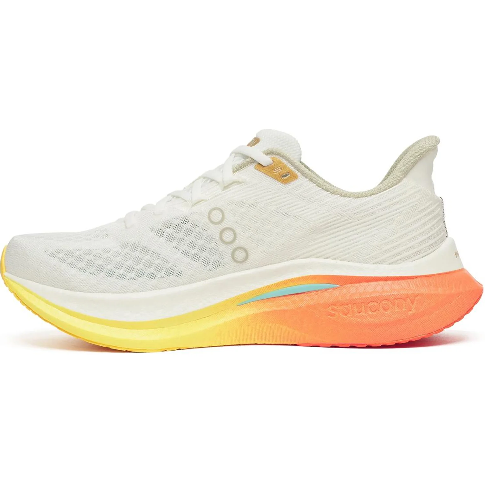 Men's Endorphin Speed 5 Running Shoes Ivory / Fire - Image 2