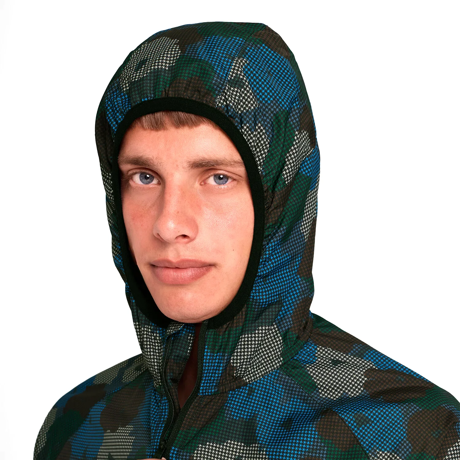 Men's Flower Pace Jacket Blue AOP - Image 4