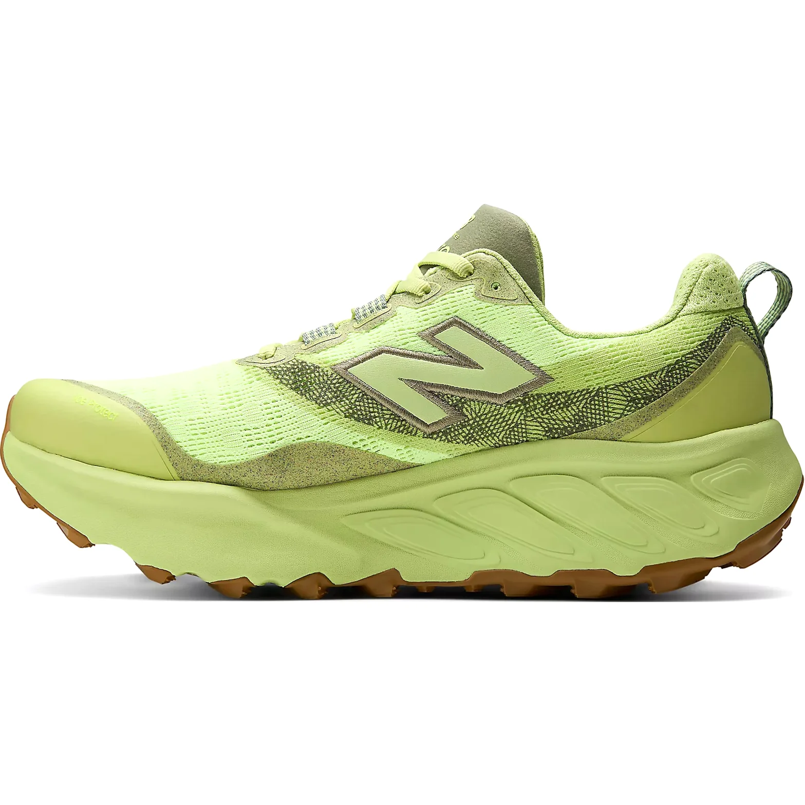 Men's Fresh Foam X Hierro v9 Trail Running Shoes Afterglow / Dark Olivine - Image 2
