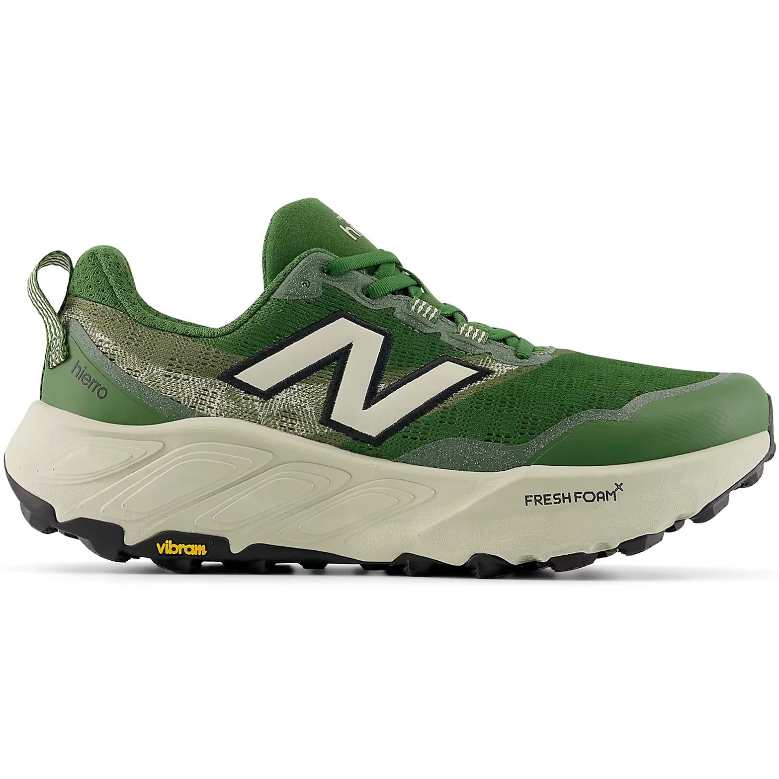 Men's Fresh Foam X Hierro v9 Trail Running Shoes Dark Alpine Green / Shipyard / Black