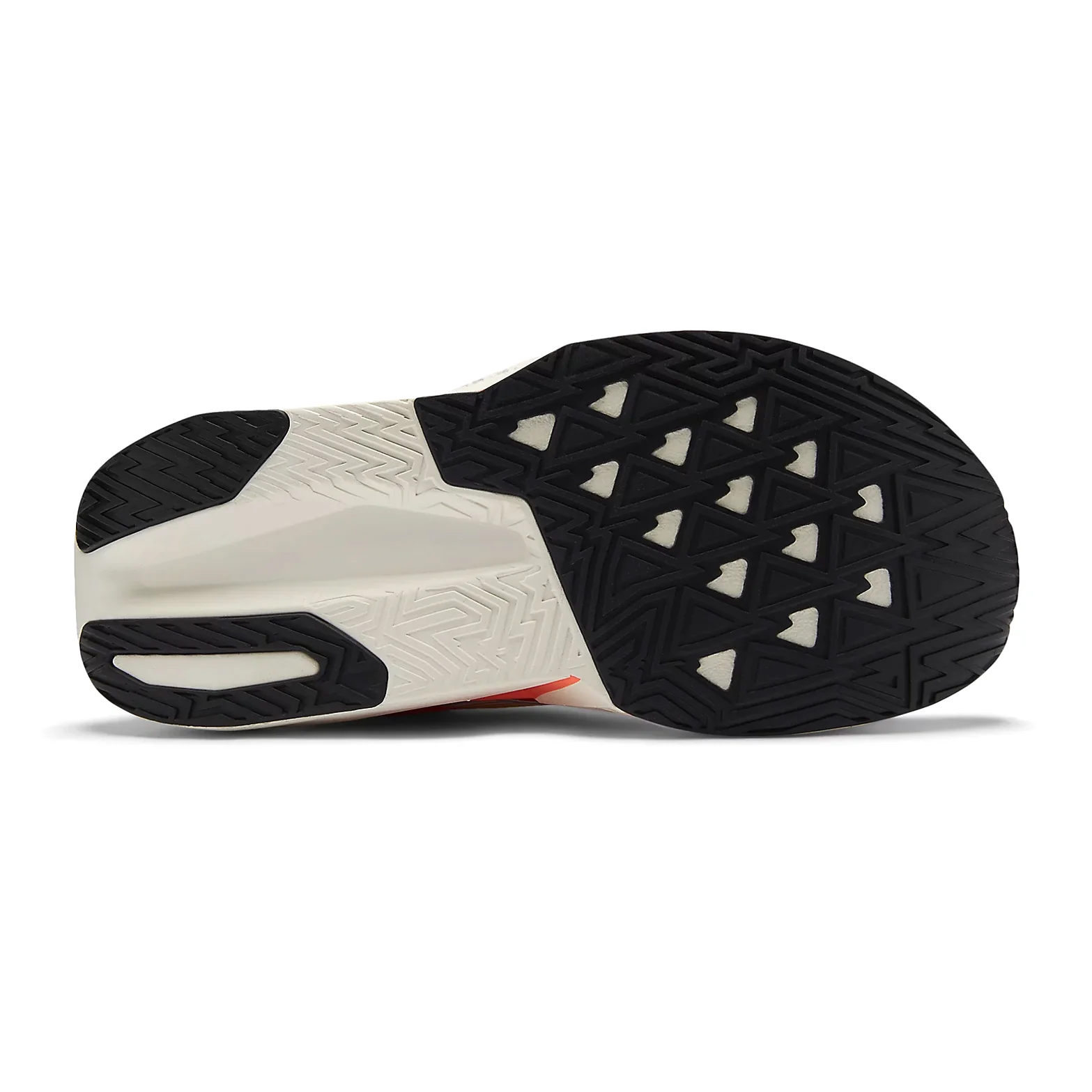 Men's Fuelcell Rebel v5 Running Shoes Tangerine Heat / Silver Metallic - Image 4