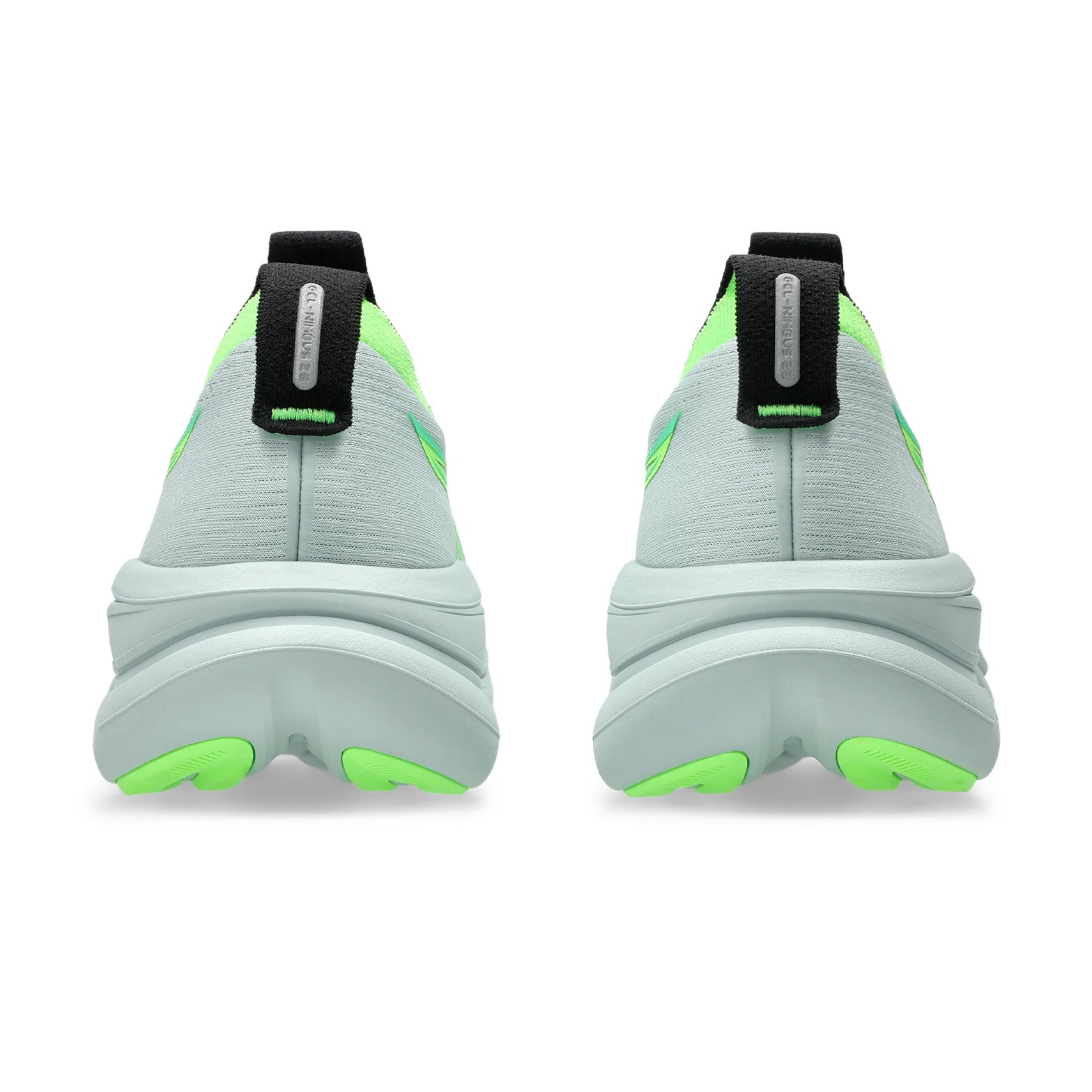 Men's Gel-Nimbus 28 Running Shoes Cold Moss / Illuminate Green - Image 5