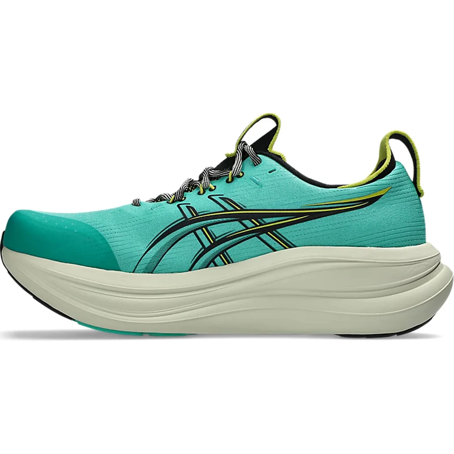 Men's Gel-Nimbus 28 TR Running Shoes Aurora Green / Black - Image 2