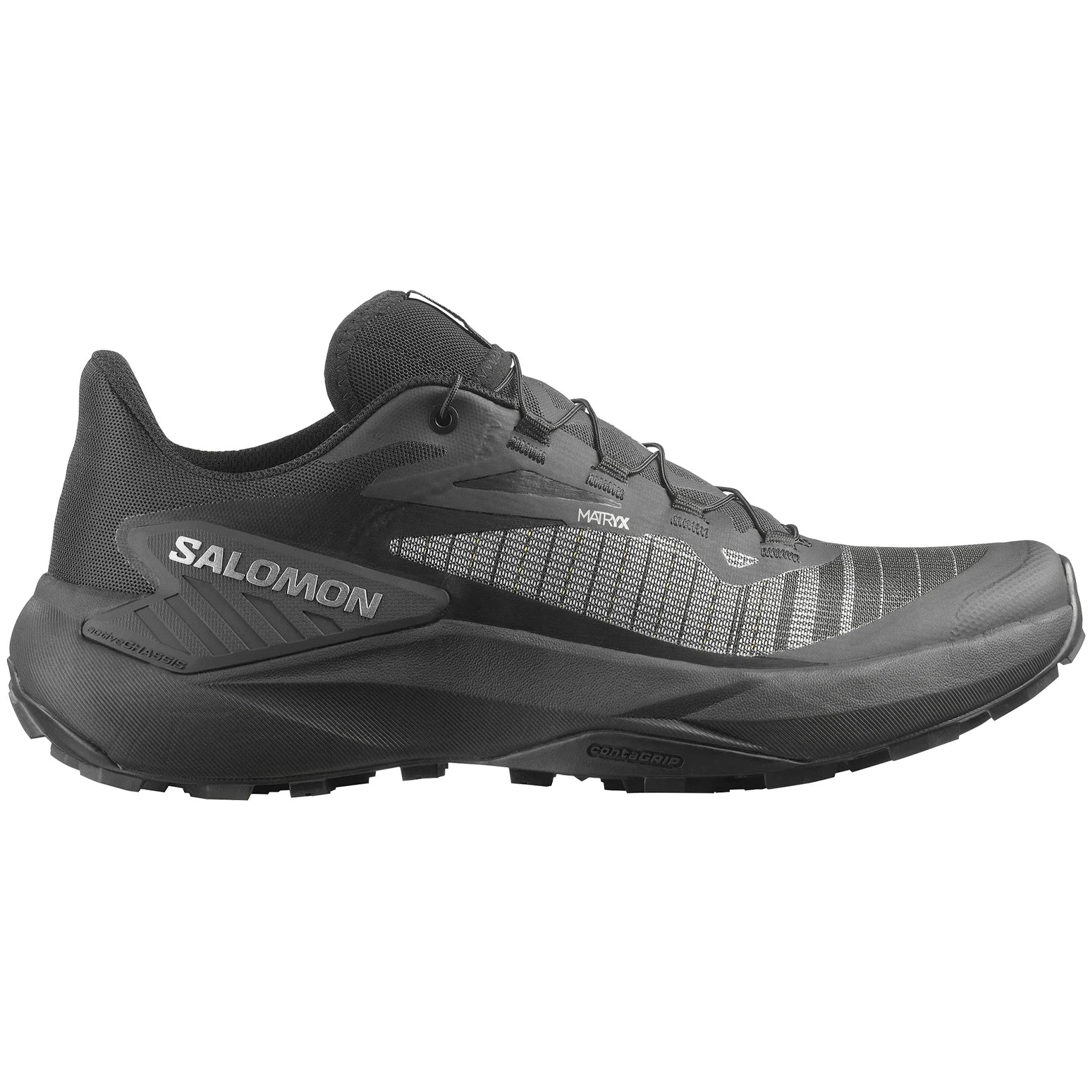 Men's Genesis Trail Running Shoes Black / Black / Ftw Silver