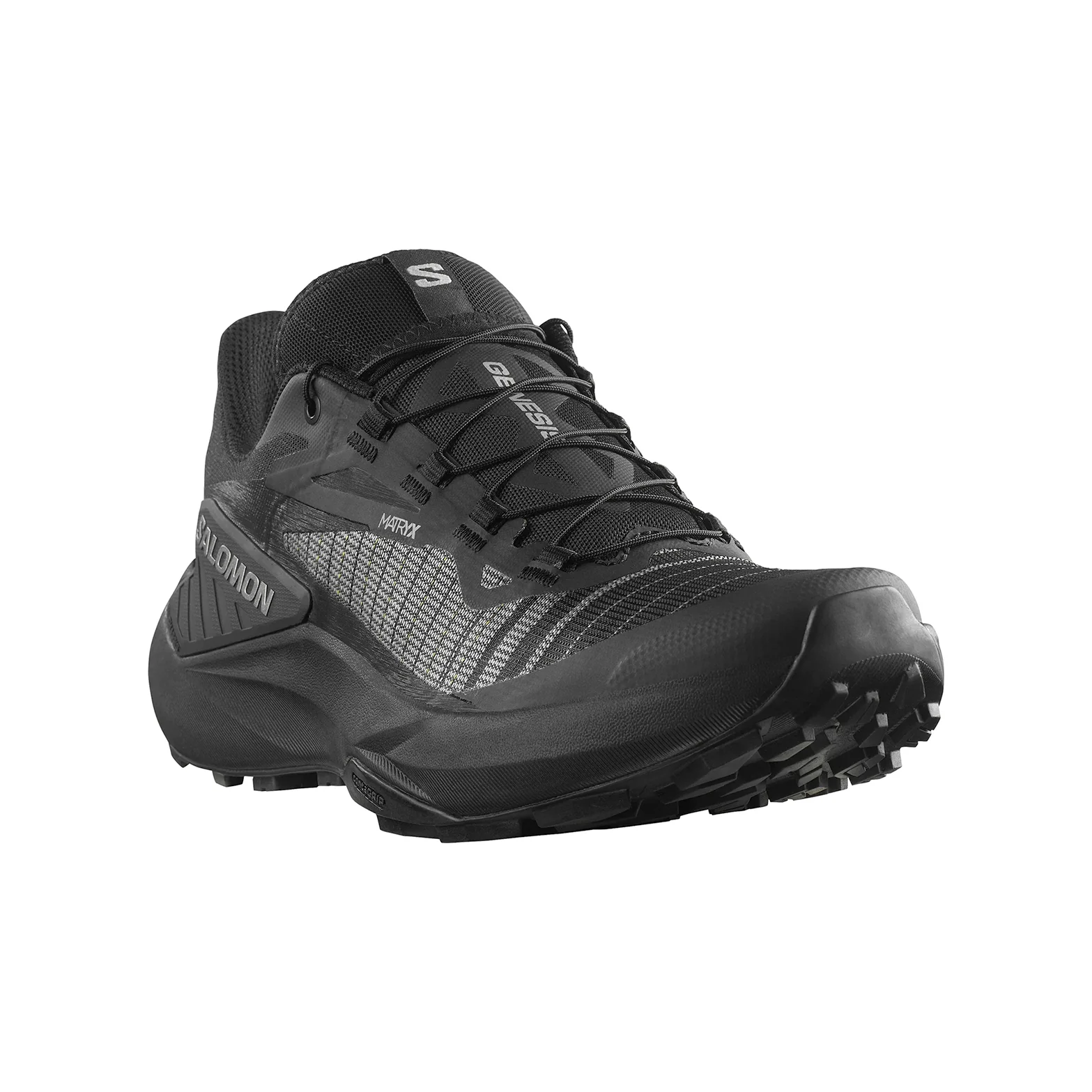 Men's Genesis Trail Running Shoes Black / Black / Ftw Silver - Image 6