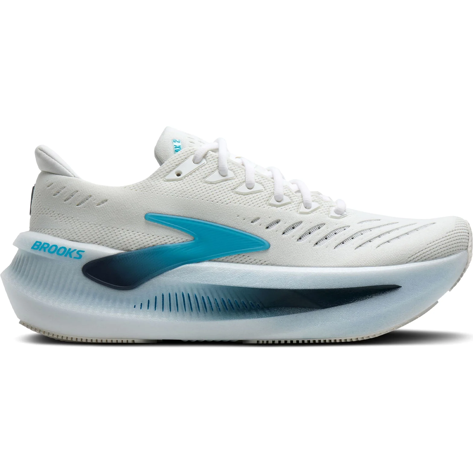 Men's Glycerin Max 2 Running Shoes White / Blue / Spellbound