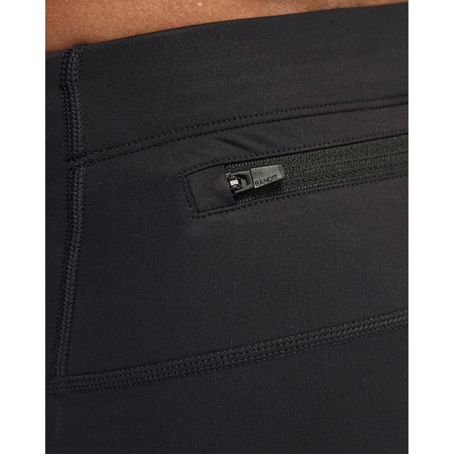 Men's Brushed Stamina Cold Weather Tights Black - Image 5