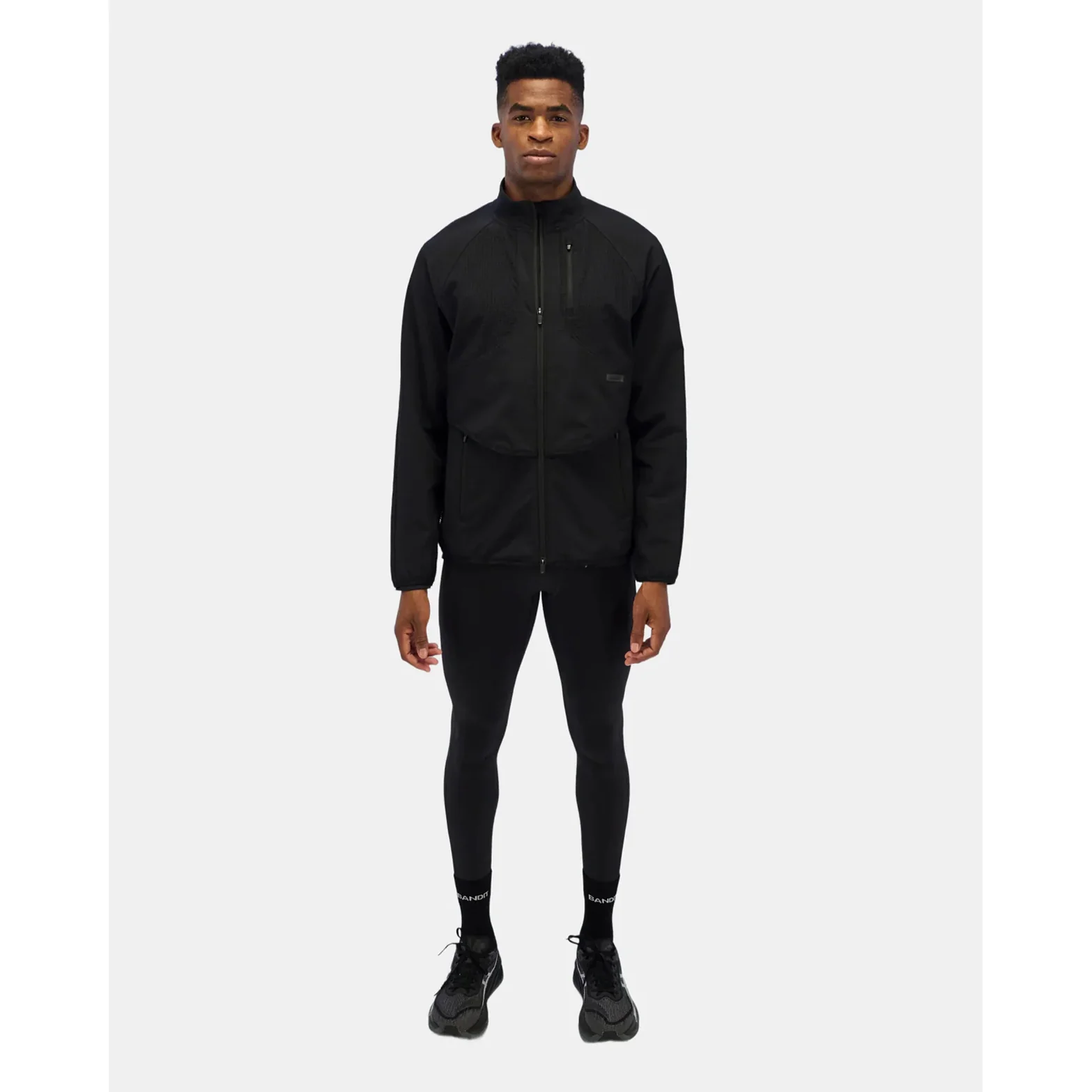 Men's Brushed Stamina Cold Weather Tights Black - Image 7