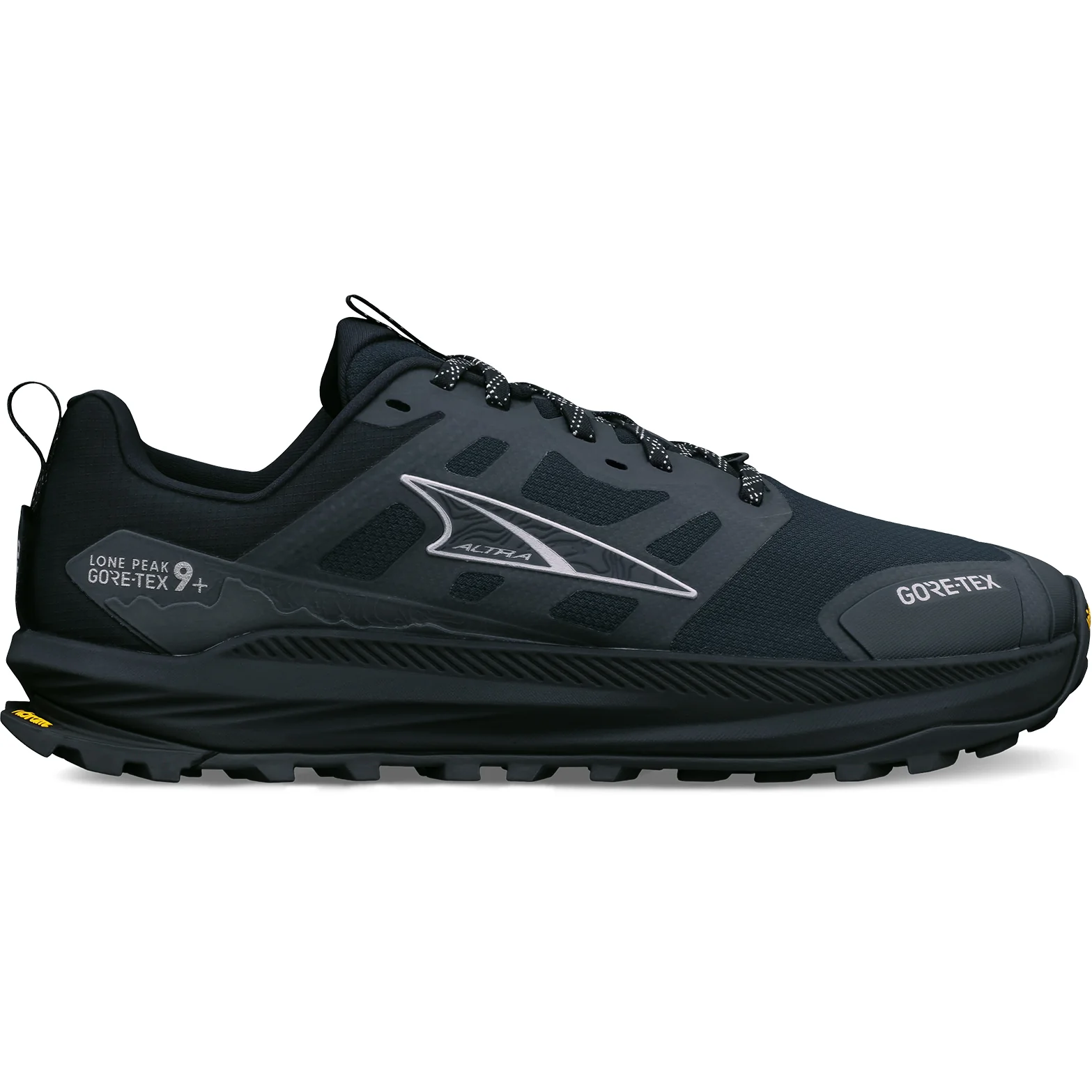 Men's Lone Peak 9+ GORE-TEX Trail Running Shoes Black / Black
