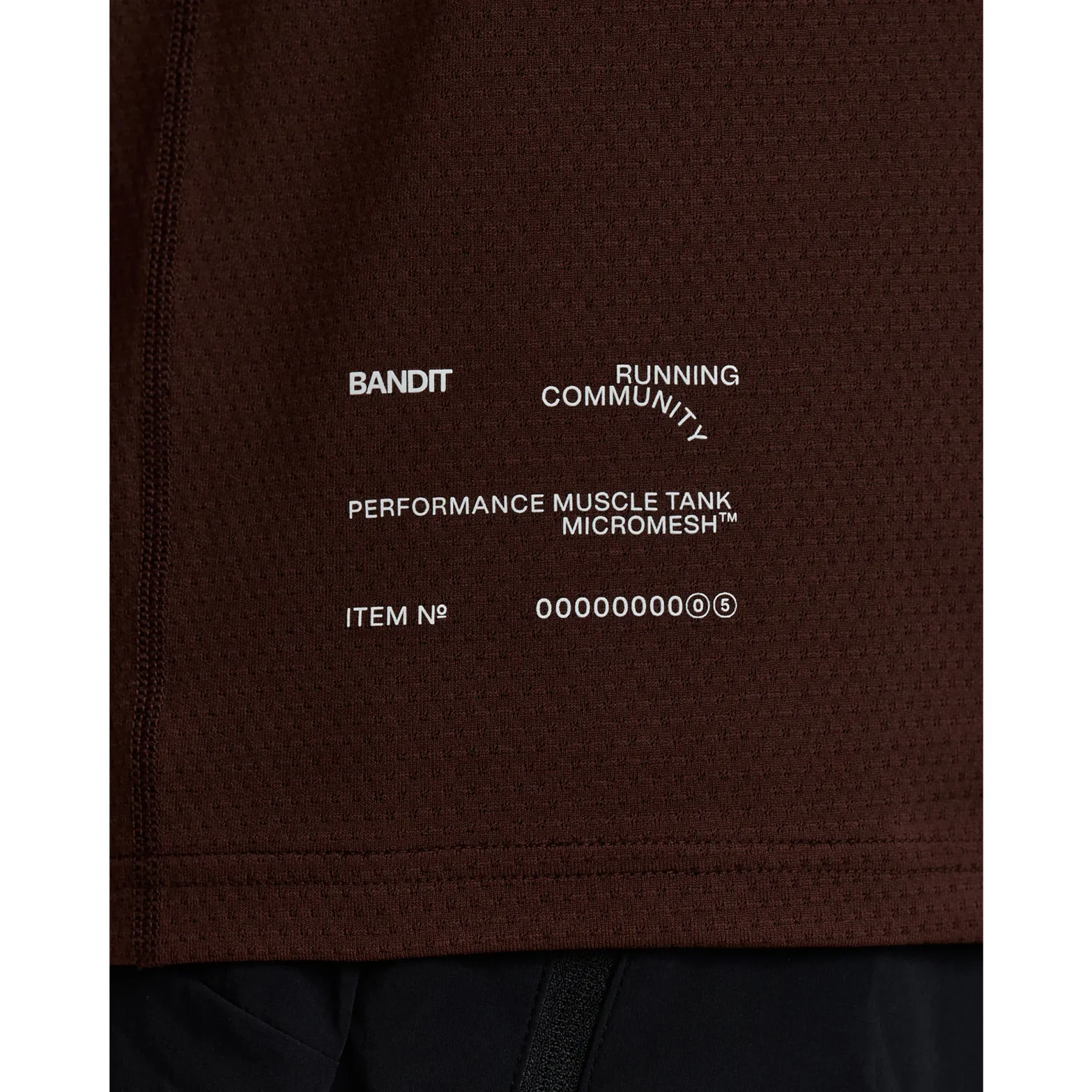 Men's Micromesh Run Tank Cacao - Image 5