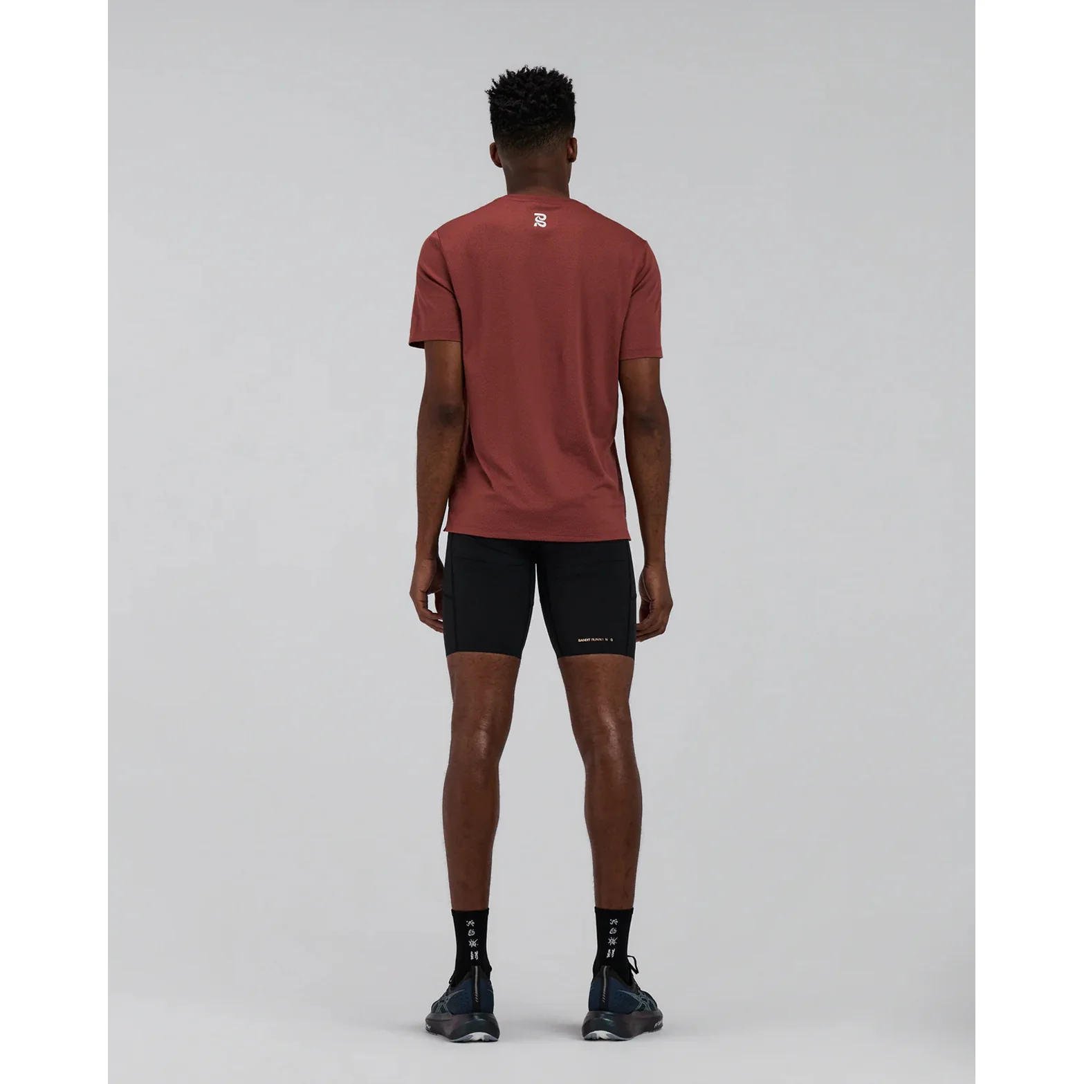 Men's Micromesh Run Tee Mahogany - Image 6