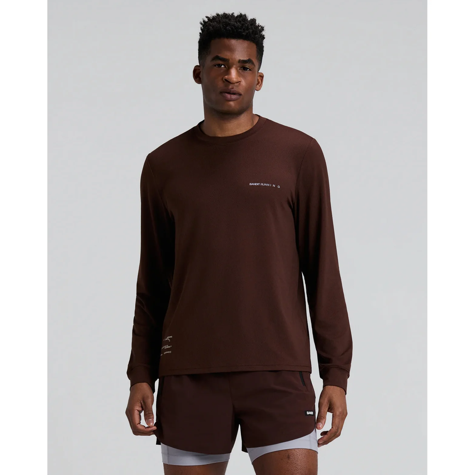 Men's Micromesh Run Top Cacao - Image 2