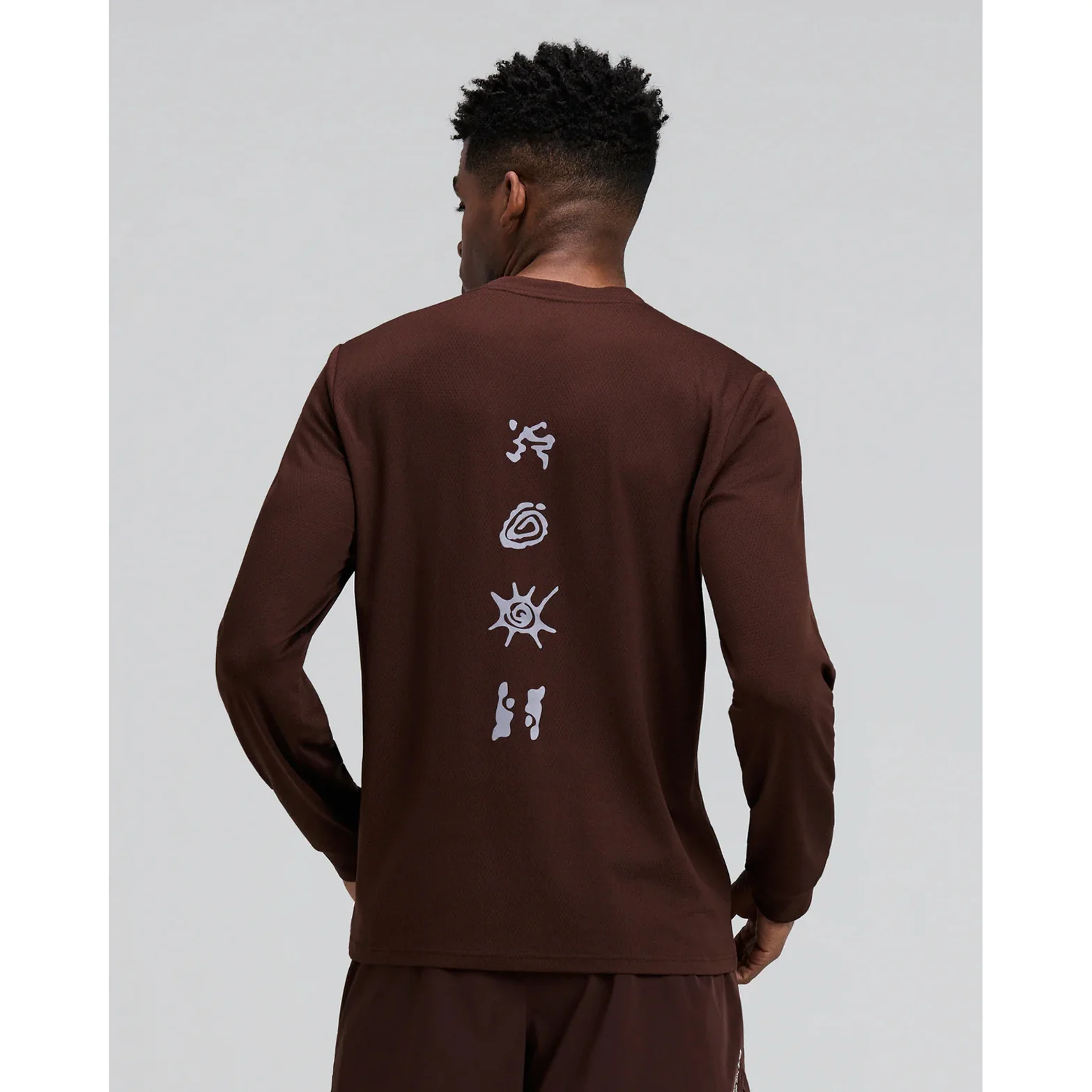 Men's Micromesh Run Top Cacao - Image 3