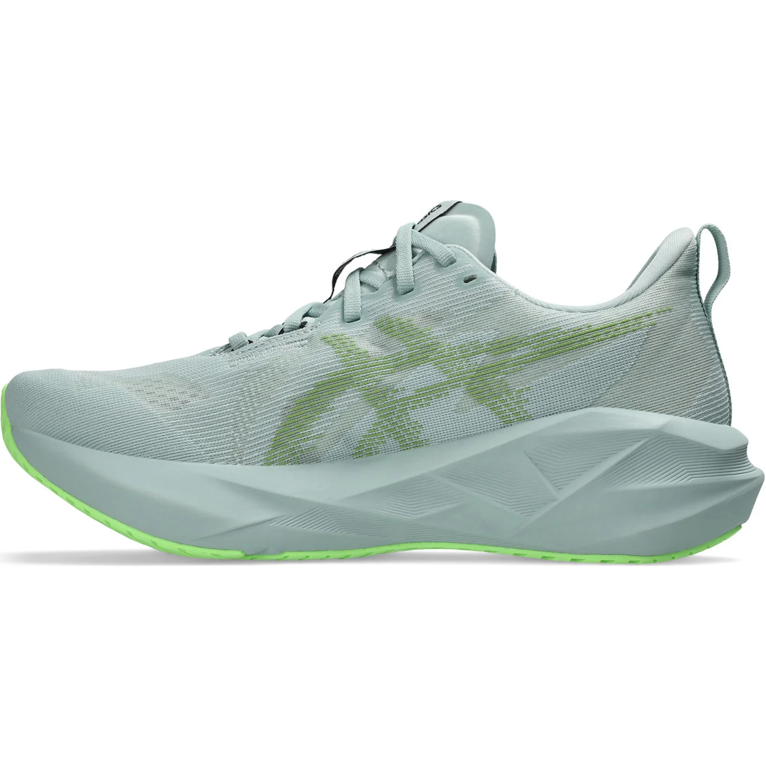 Men's Novablast 5 Running Shoes Cold Moss / Light Orange - Image 2