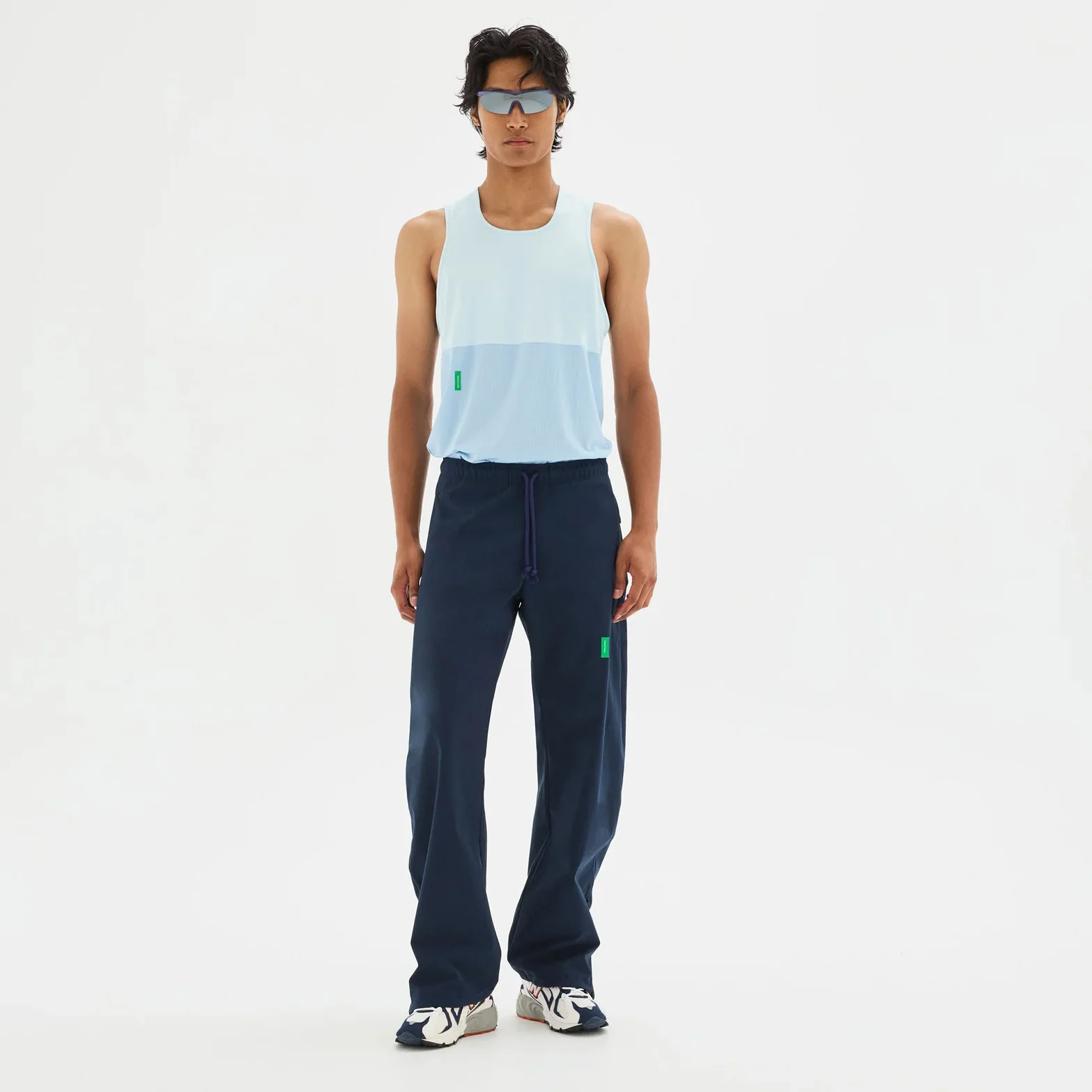 Men's Paneled Training Singlet Frost - Image 3