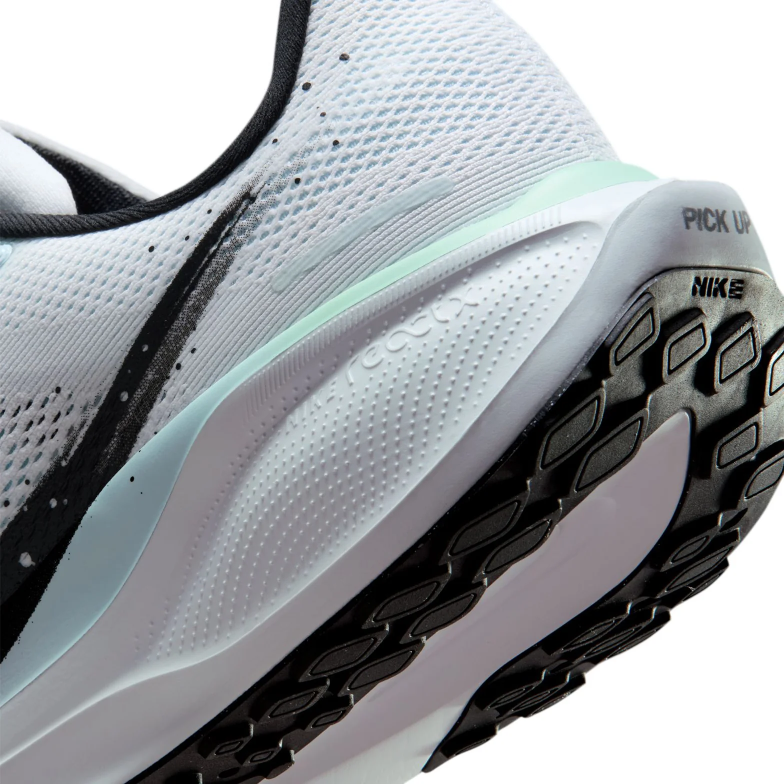 Men's Pegasus 41 Running Shoes White / Black / Hyper Pink - Image 6