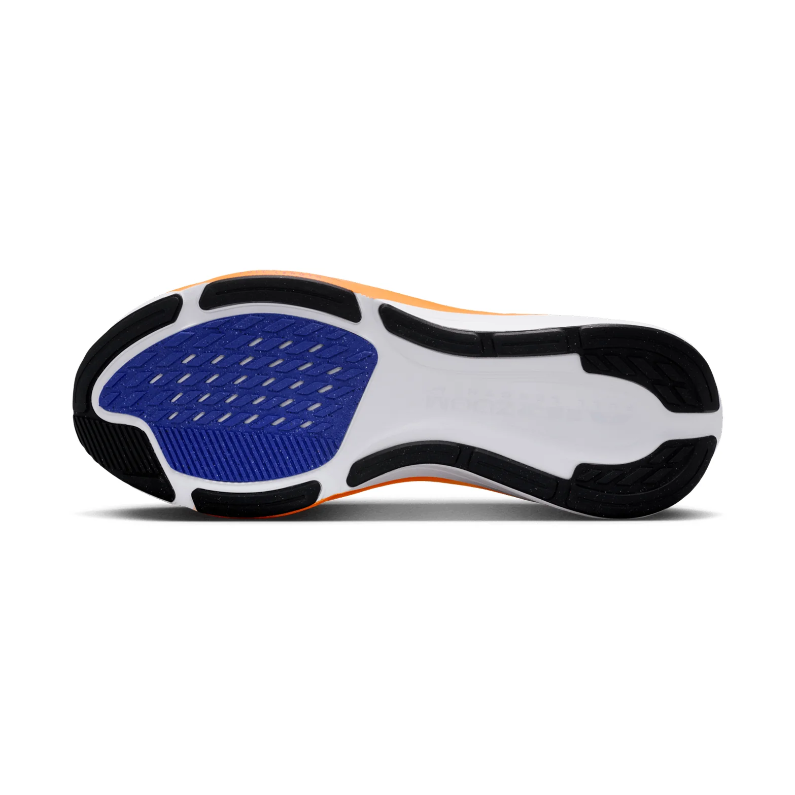 Men's Pegasus 42 Running Shoes White / Lapis / Total Orange / Metallic Silver - Image 4
