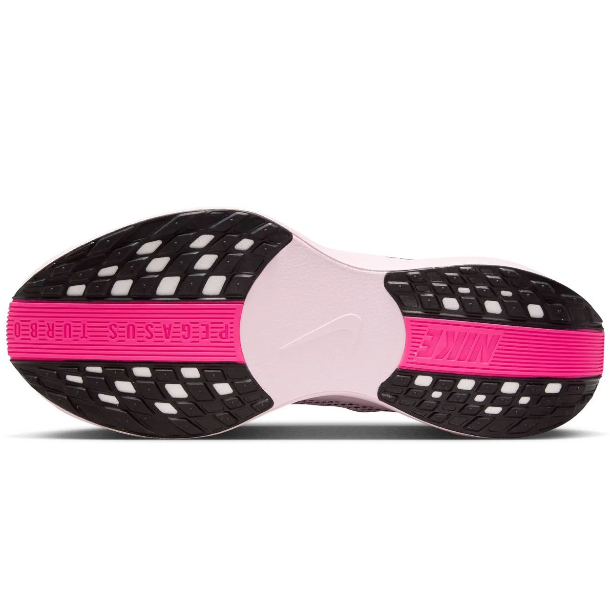 Men's Pegasus Plus Running Shoes Black / Pink Foam / Hyper Pink - Image 6