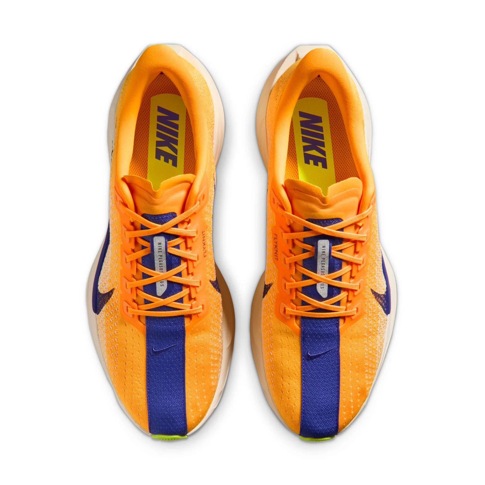 Men's Pegasus Plus Running Shoes Laser Orange / Indigo Burst / Alabaster / Sail - Image 3